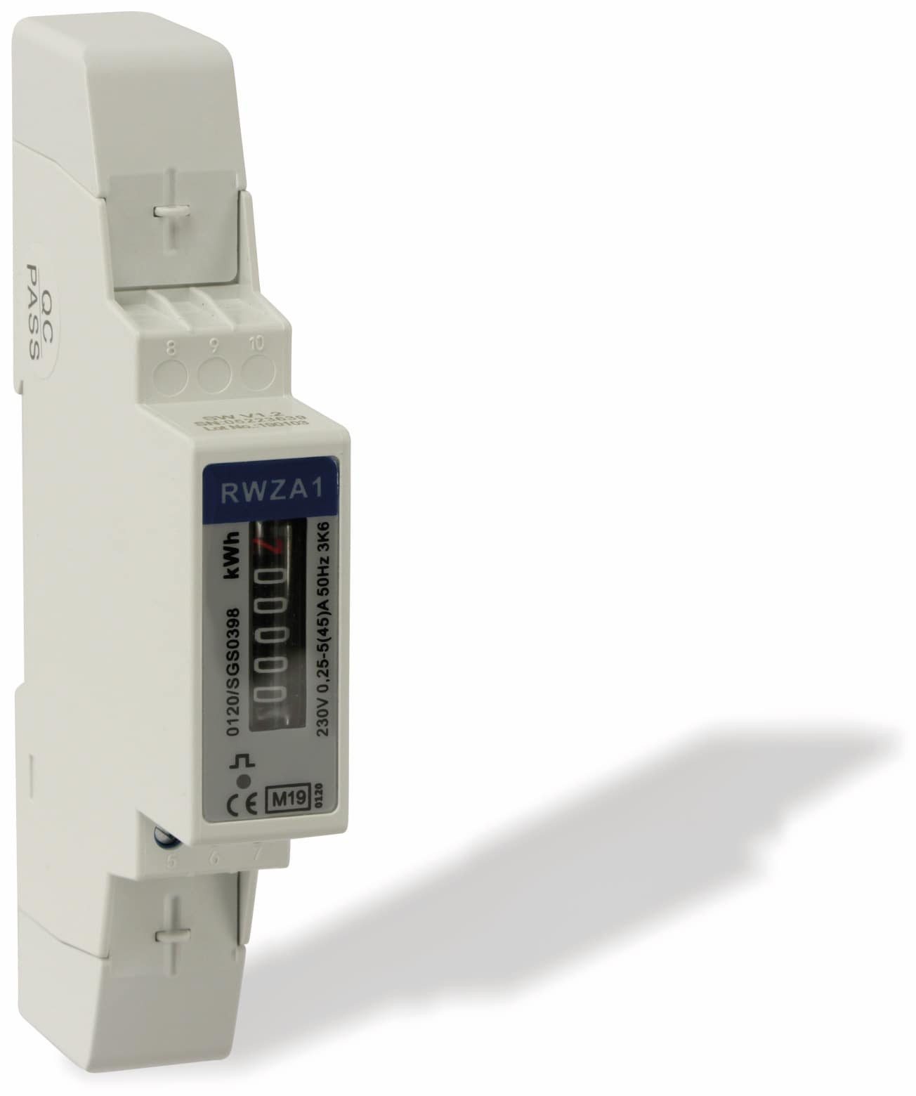 Verteilerbox RELTECH Wechselstromzähler RWZA1-MID, Analog