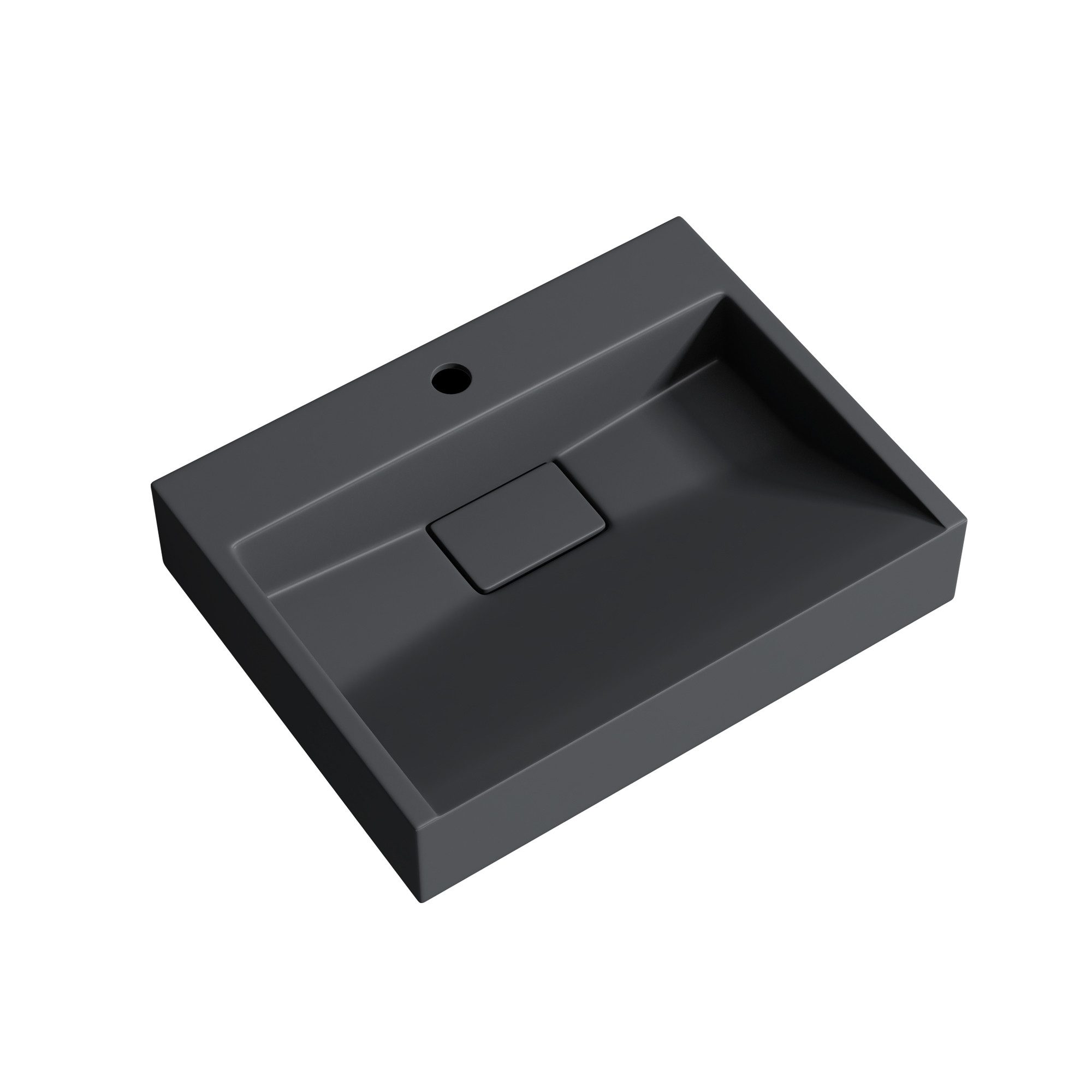 doporro Waschbecken Aufsatzwaschbecken Hänge-Waschbecken Mineral mit Ablauf günstig online kaufen