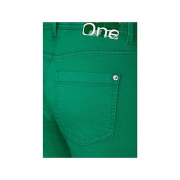 STREET ONE 5-Pocket-Jeans grün (1-tlg)