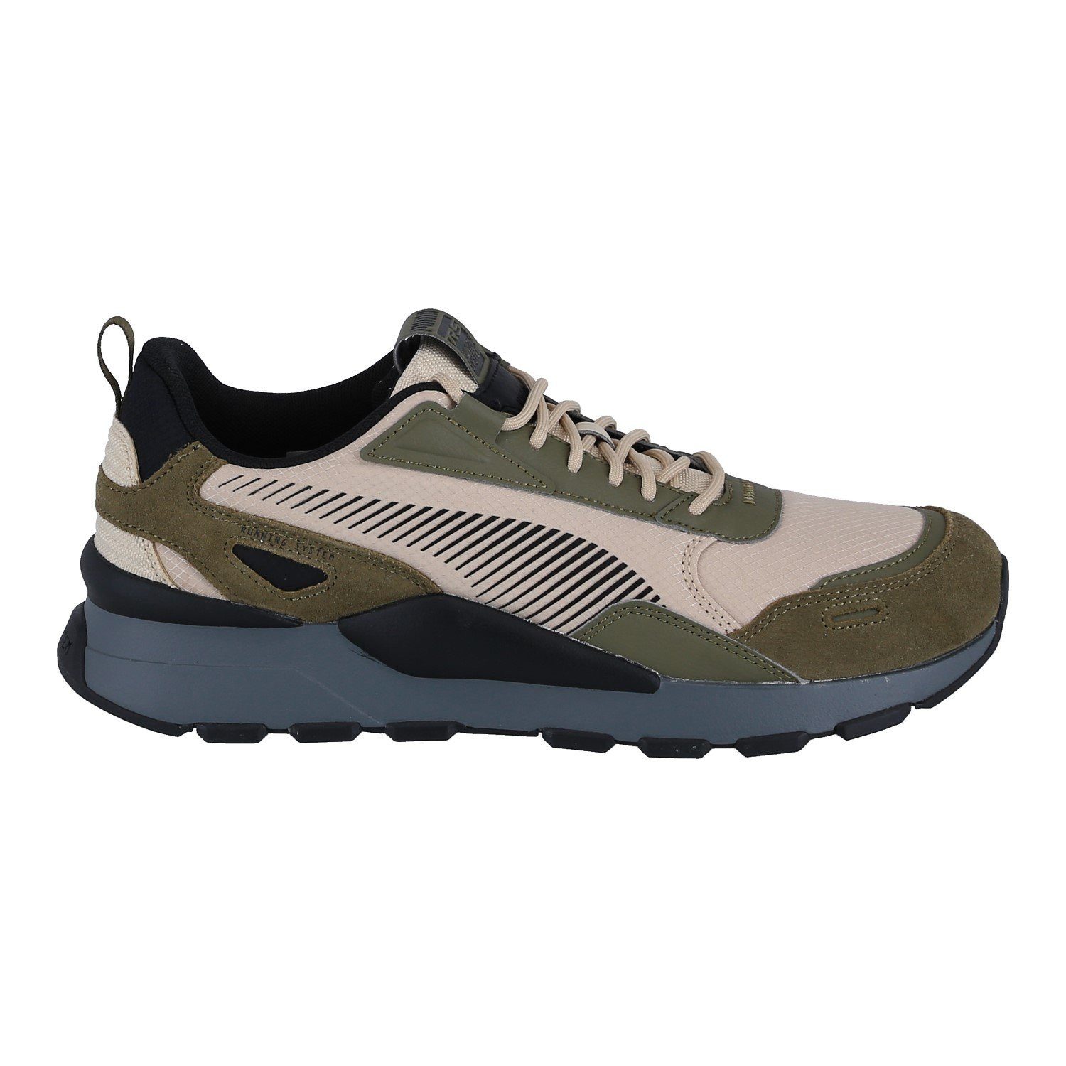 PUMA RS 3.0 Cabincore olivegrün/beige/grau Herren Sneaker