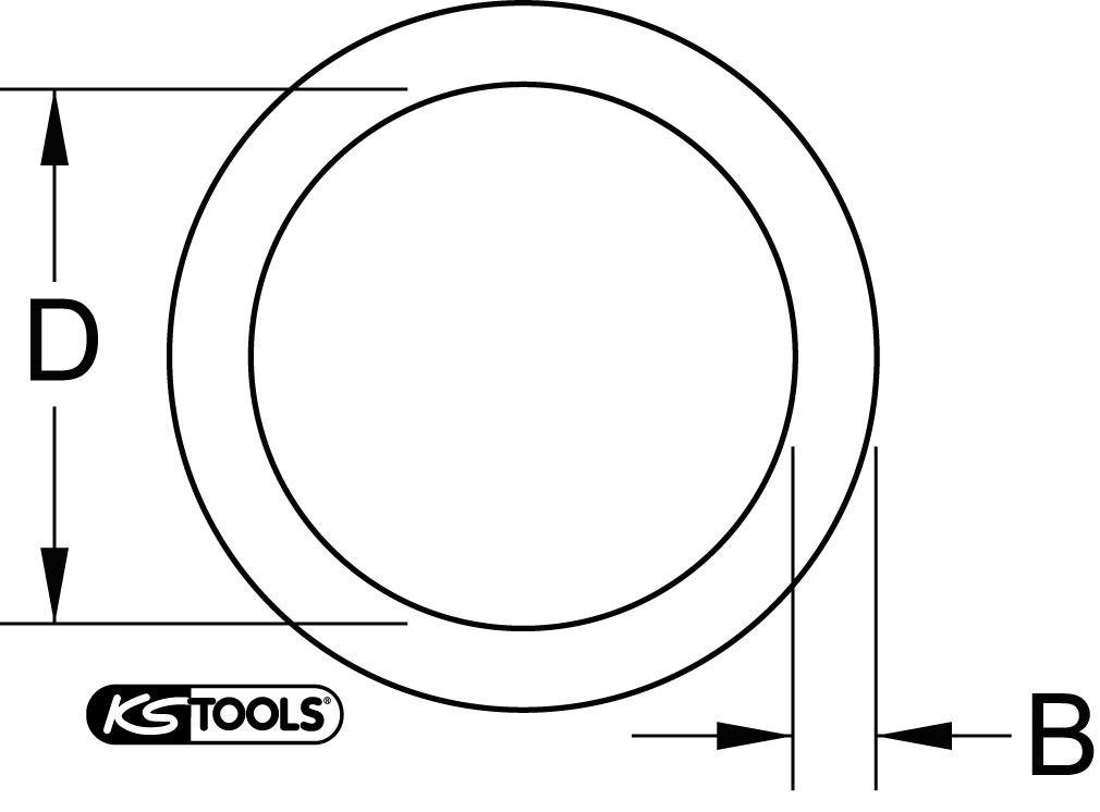 Thumbnail - KS Tools Steckschlüssel 3/4" O-Ring, für Stecknuss 50-70mm