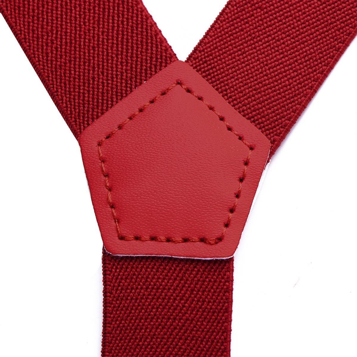 DonDon Hosenträger Kinder Jungen Hosenträger für 80 cm -110 cm 1 - 5 Jahre (1-St) für Kinder, Y-Form, verstellbar mit Clipverschluß, elastisch