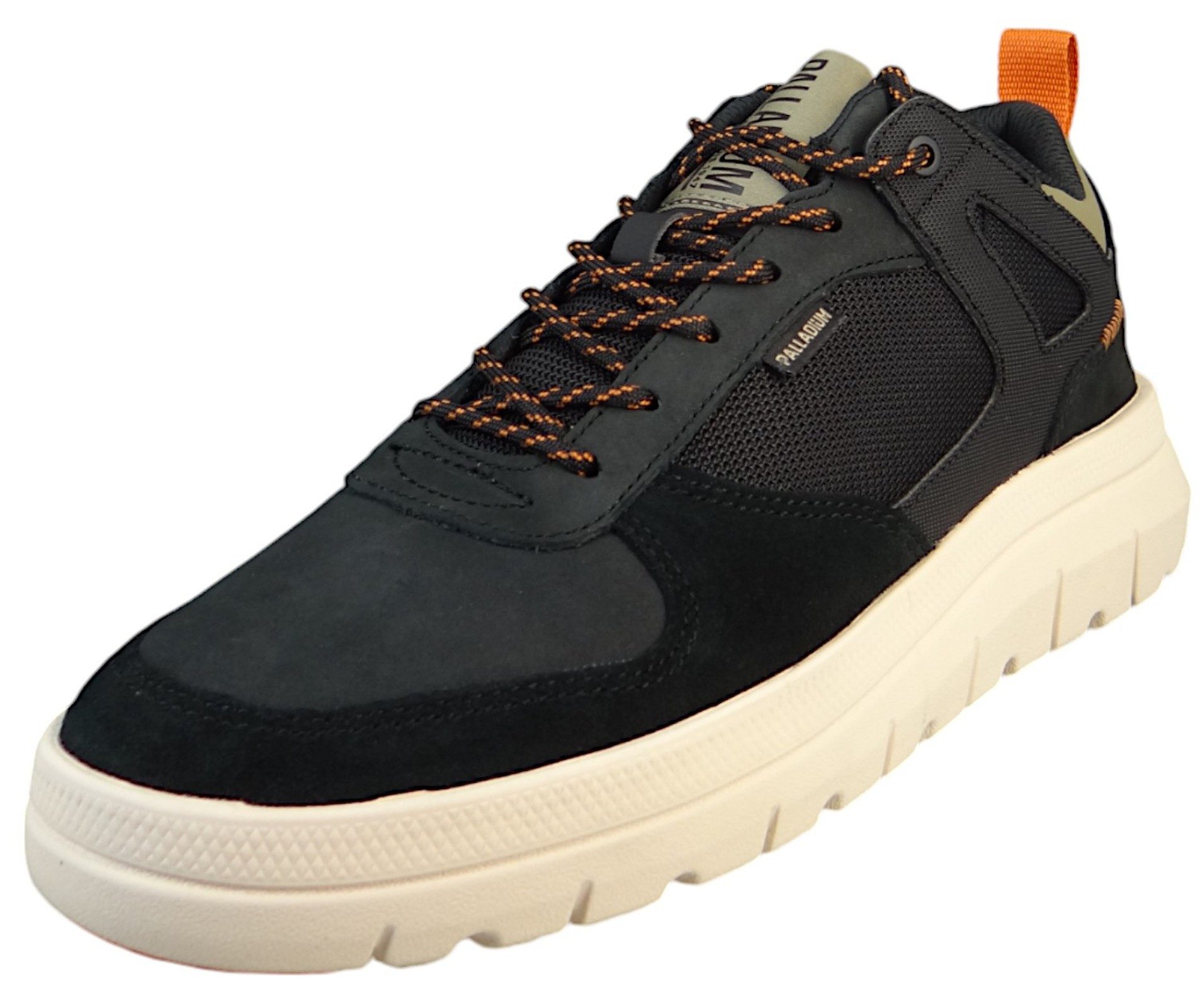 04340-008-M Pallaflex Lo Mix Black Sneaker
