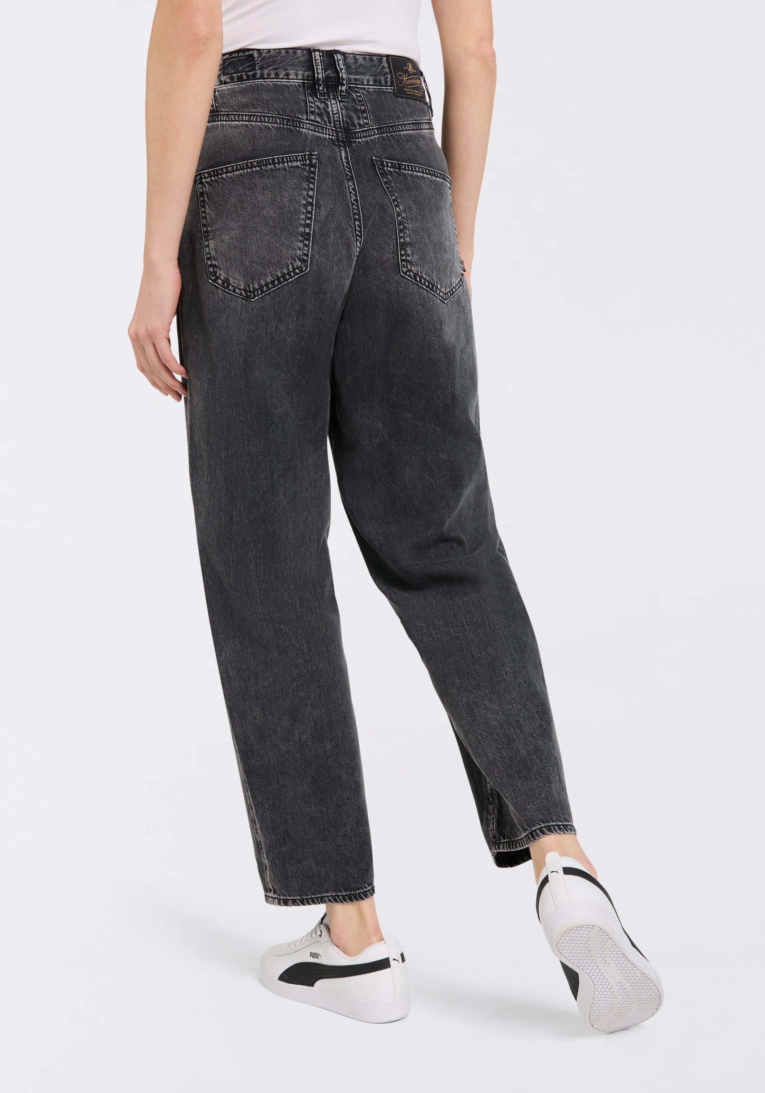 Herrlicher 5-Pocket-Jeans Brooke Denim Black mit günstig online kaufen