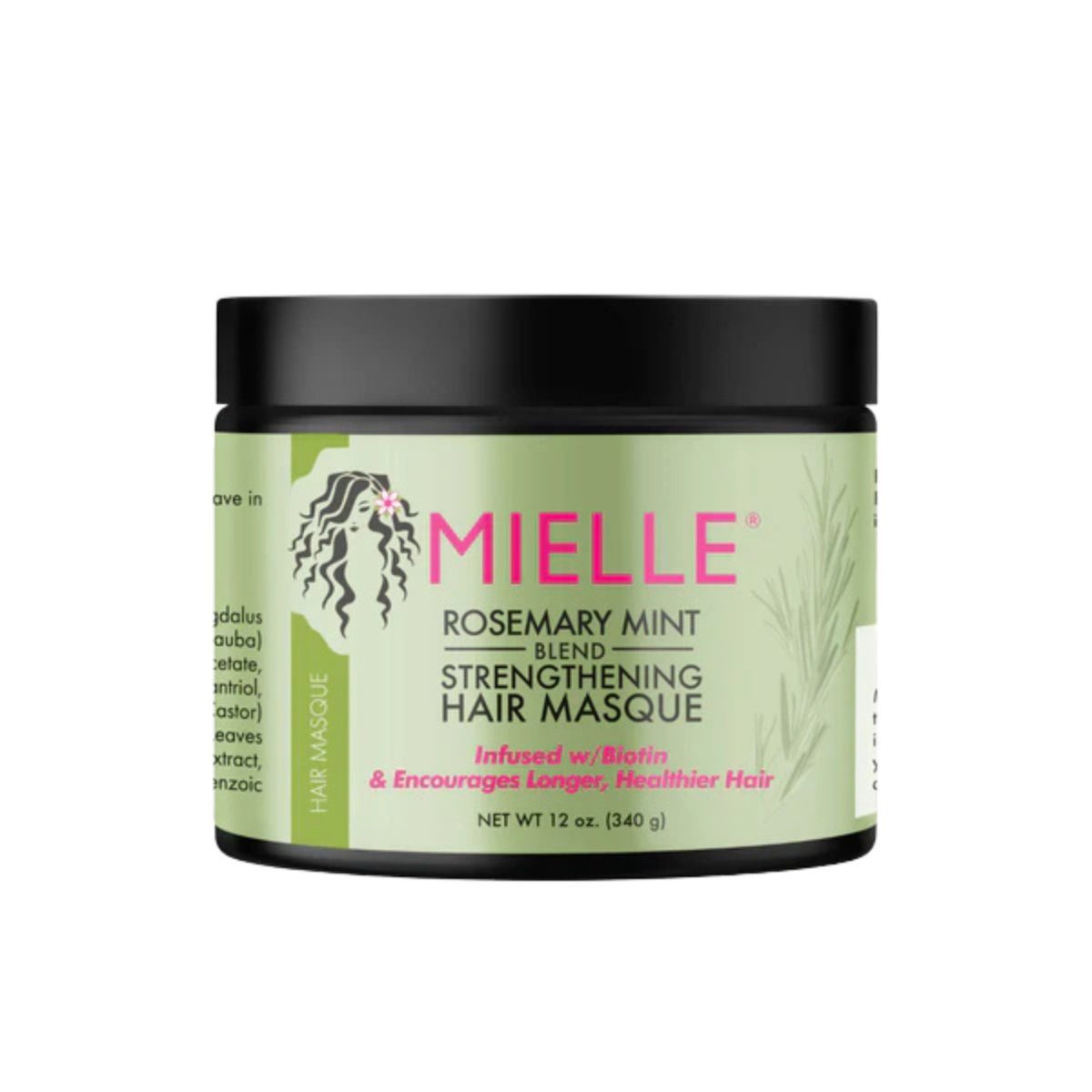 Haarmaske Mielle Rosemary Mint Strengthening Hair Masque 340g