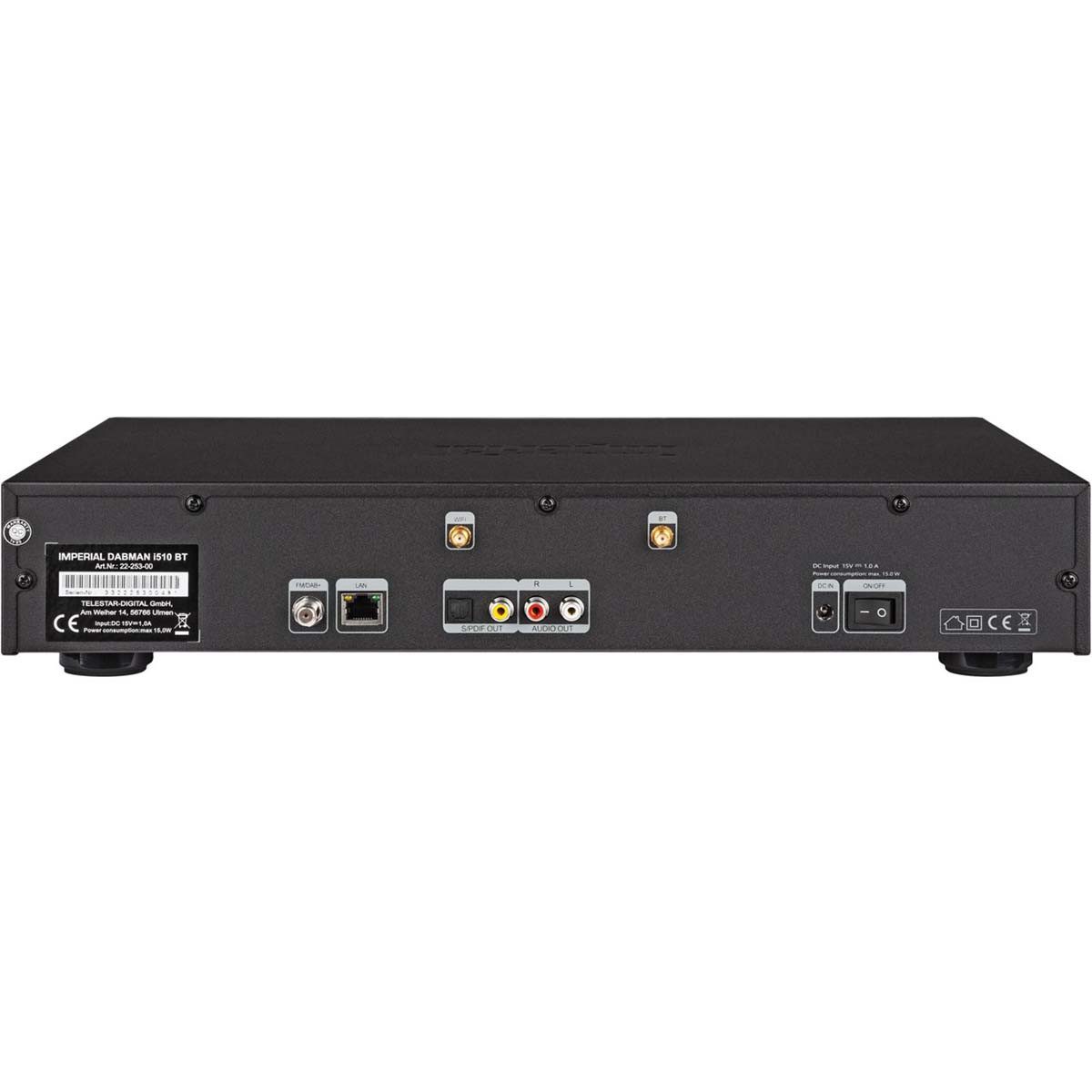 IMPERIAL 22-253-00 Radio (Internet Radio, Multifunktionsradio, DAB+, Internetradio, Bluetooth, Stereoanlage)