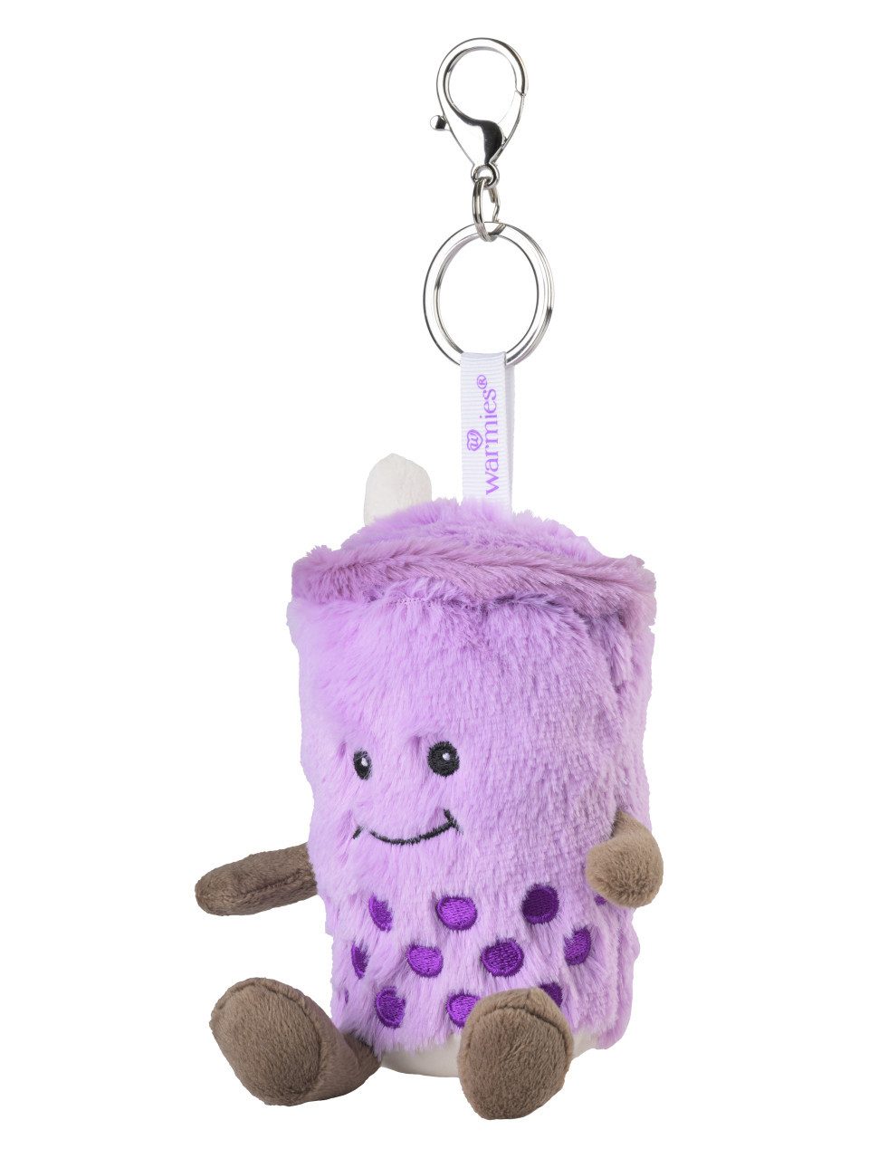 Warmies® Schlüsselanhänger Warmies Taschenanhänger Charm Bubble Tea