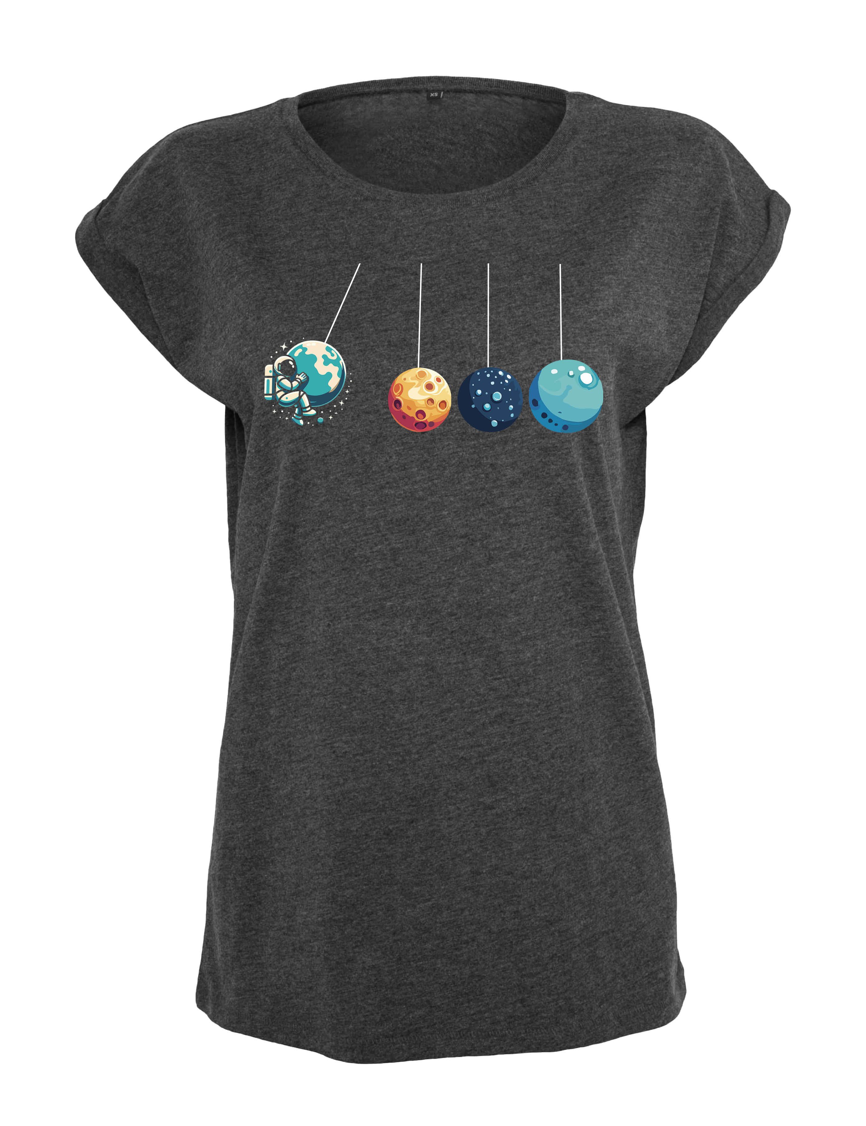Youth Designz Print-Shirt "Planeten Universum" Damen günstig online kaufen