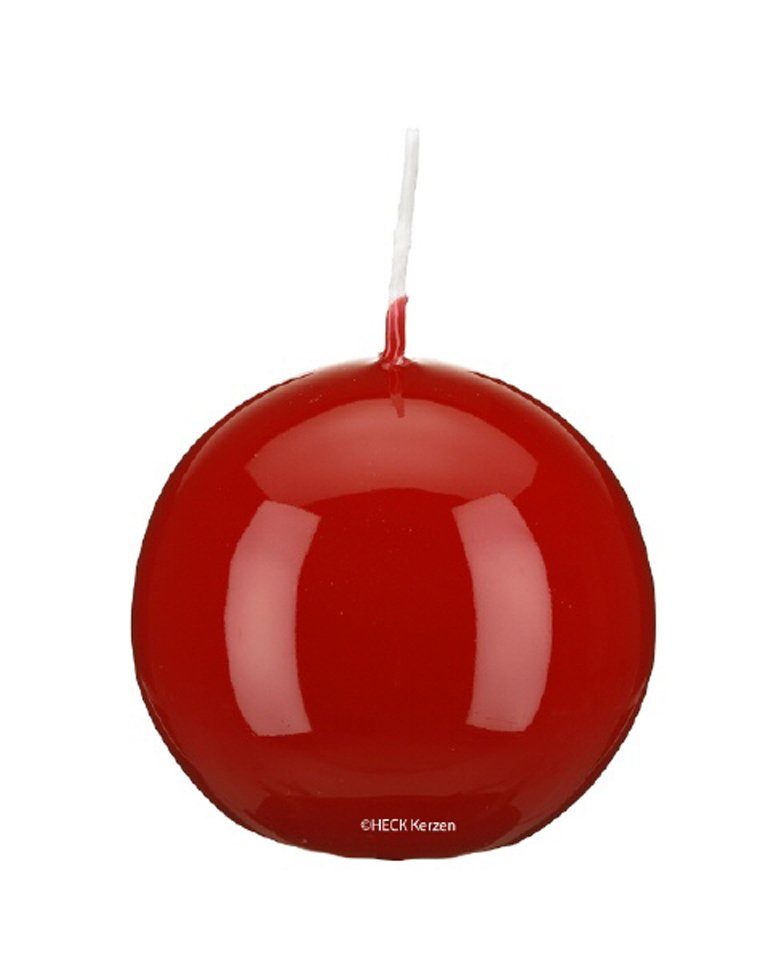 Kopschitz Kerzen Stumpenkerze Lackkerzen Kugelkerzen Weihnachtsrot Erdbeere Ø