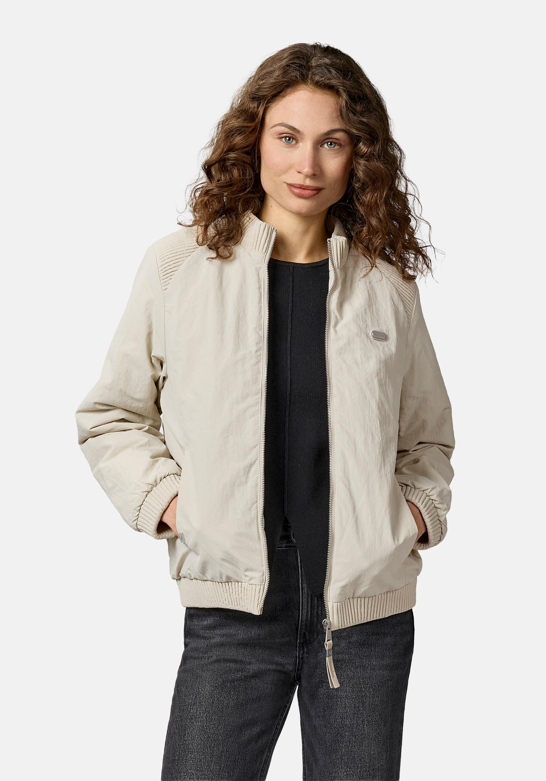 Ragwear Bomberjacke Chenna Warm YOUMODO Warme Pufferjacke mit elastischen Bündchen