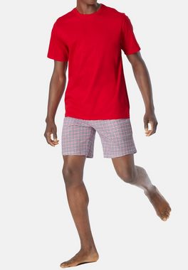 Schiesser Pyjamaoberteil Mix + Relax (1-tlg) Schlafanzug Oberteil - Baumwolle - T-Shirt ohne störendes Innenetikett