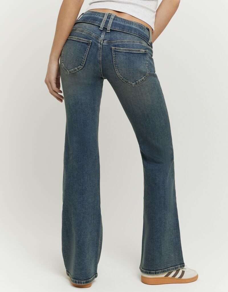 Tally Weijl Bootcut-Jeans SPADECINTY Baumwollmischung, Mid Waist mit Bootcu günstig online kaufen