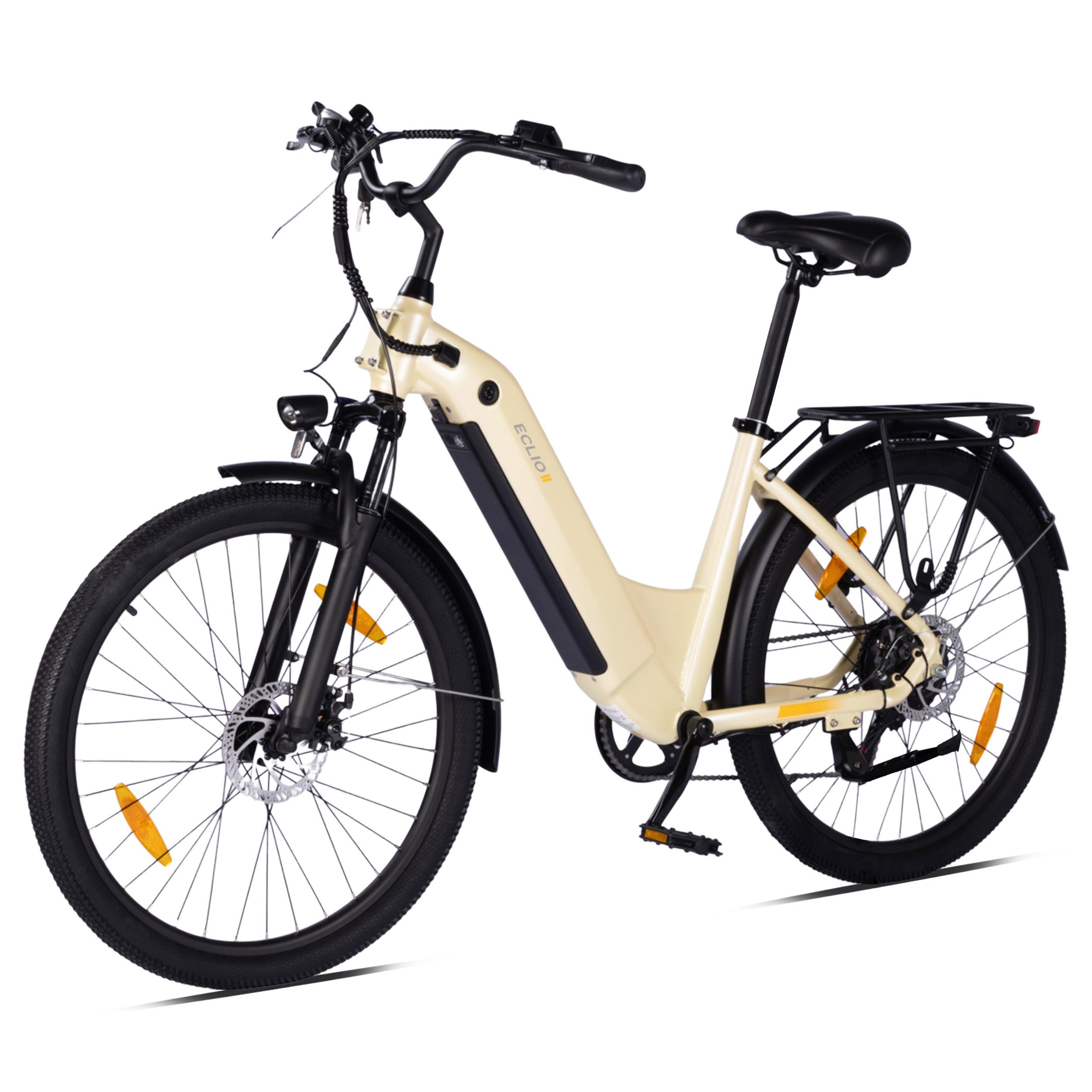 E-Bike Cityrad e bike für herren 26 zoll 18.2AH 36V 655WH damen 120km Elektrofahrrad