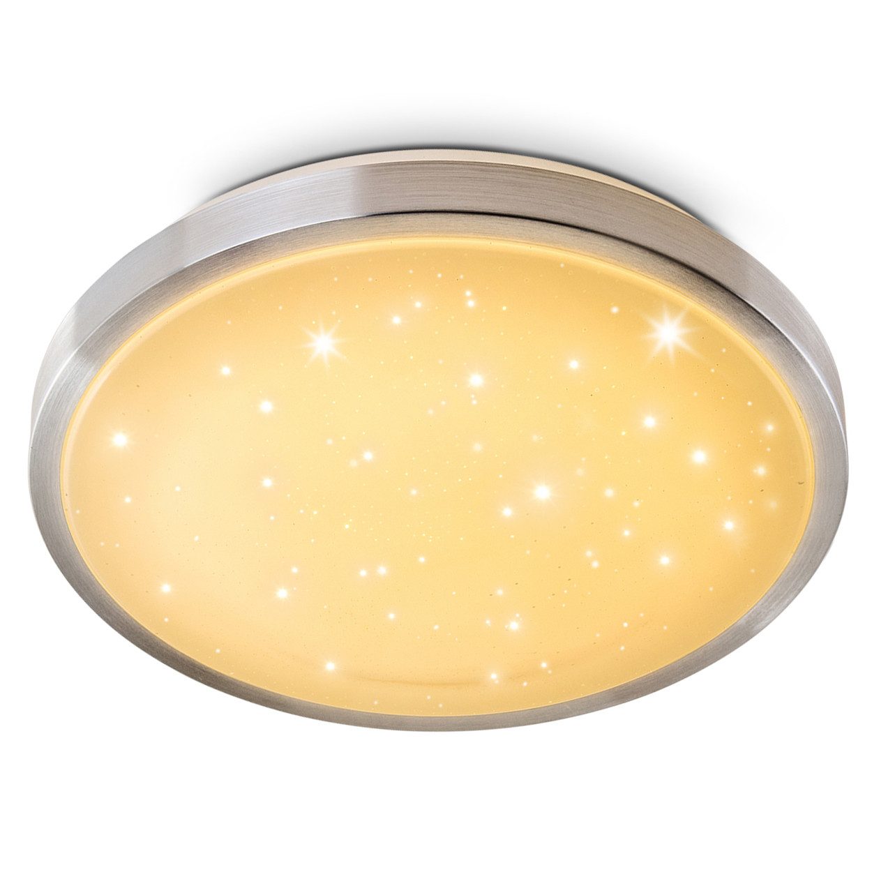 hofstein Deckenleuchte »Coppito« Deckenlampe mit LED rund mit warmweißem Li günstig online kaufen