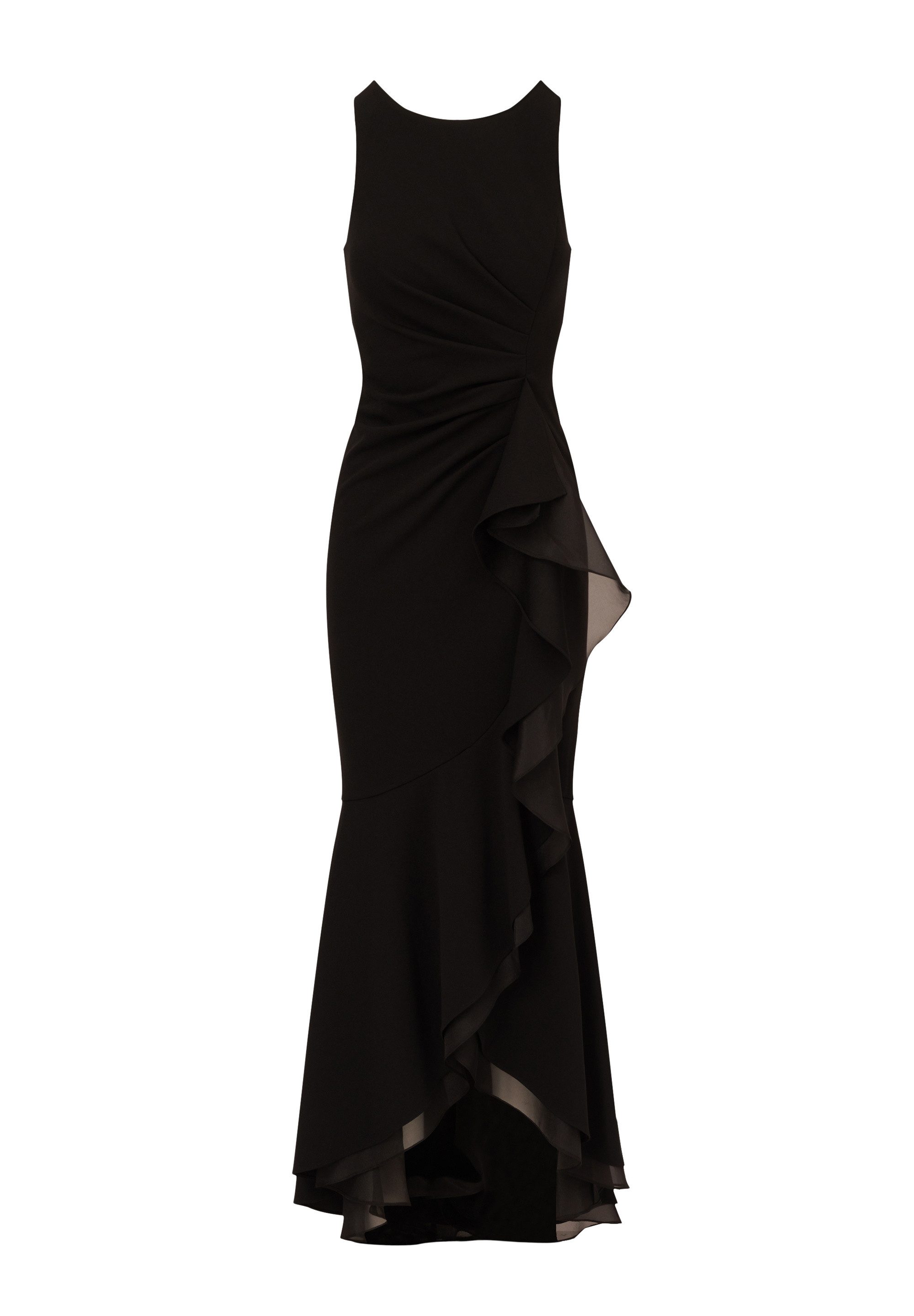 Adrianna Papell Abendkleid Ruffle Crepe Halter günstig online kaufen
