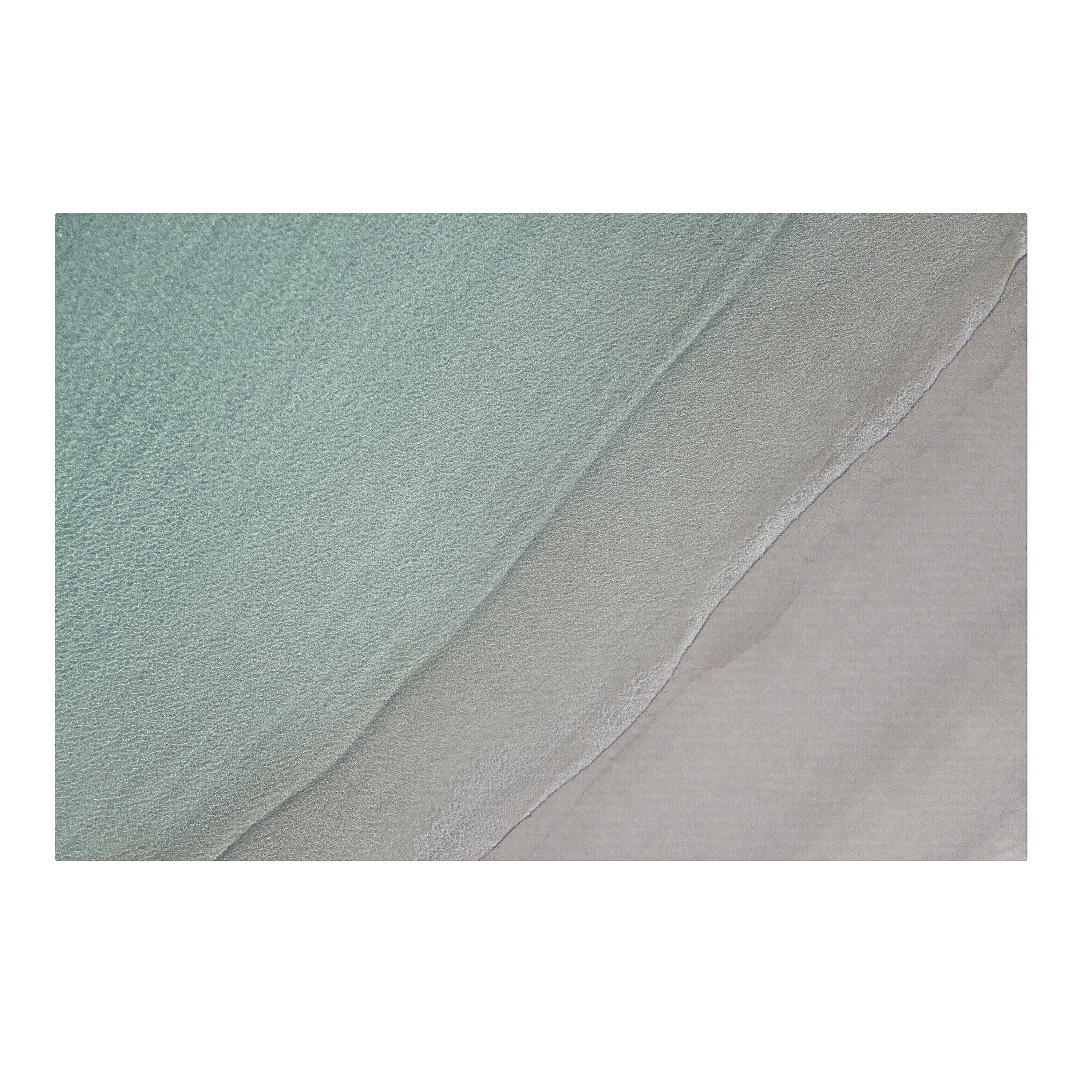 SPACEREBELS Leinwandbild COASTAL CALM ARTISTRY, Landschaft (1 St), 3 cm Keilrahmen, Baumwollleinwand
