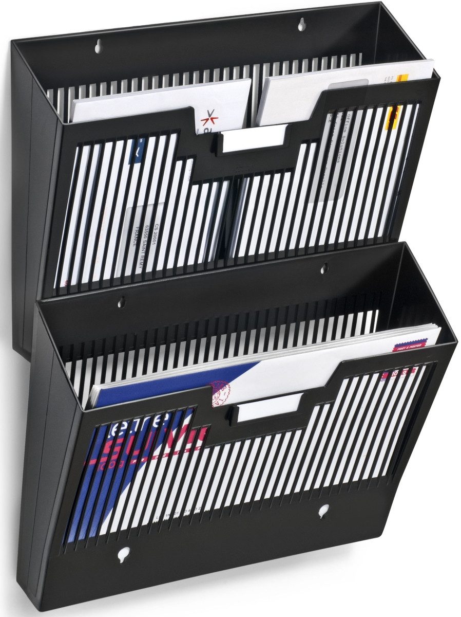 CEP Stehsammler Wandkorb Mailroom A4 schwarz