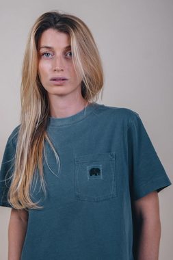 Trendsplant T-Shirt Women's Garceta Pigment Dyed T-Shirt Elm Green