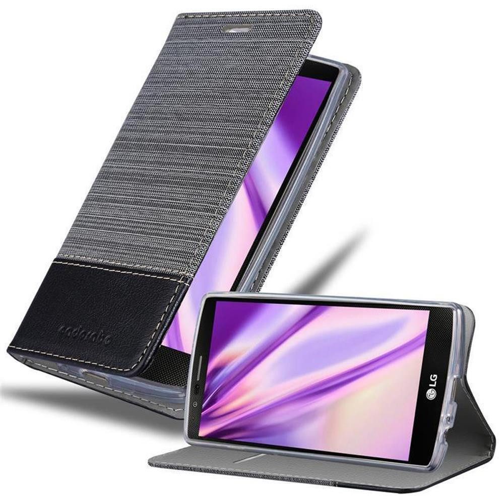Cadorabo Handyhülle LG G4 / G4 PLUS LG G4 / G4 PLUS, Klappbare Handy Schutzhülle - Hülle - mit Standfunktion und Kartenfach