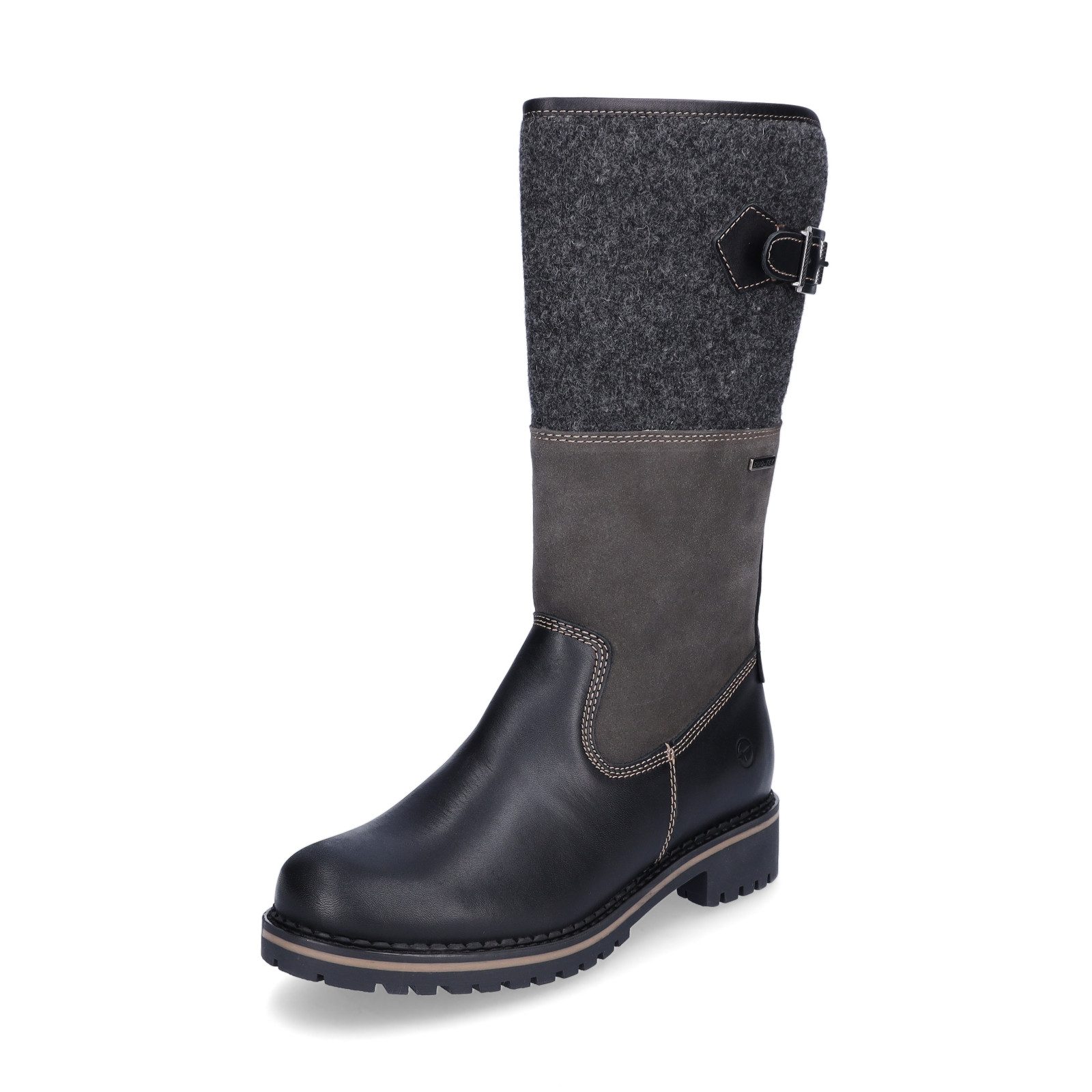 Tamaris Tamaris Damen Stiefel schwarz combi Stiefel