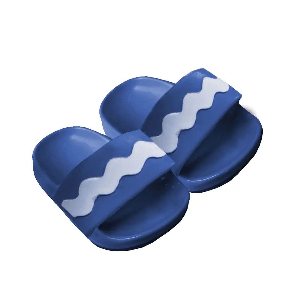 Heless Puppenkleidung Puppen-Badeschlappen, blau, Gr. 38-45 cm