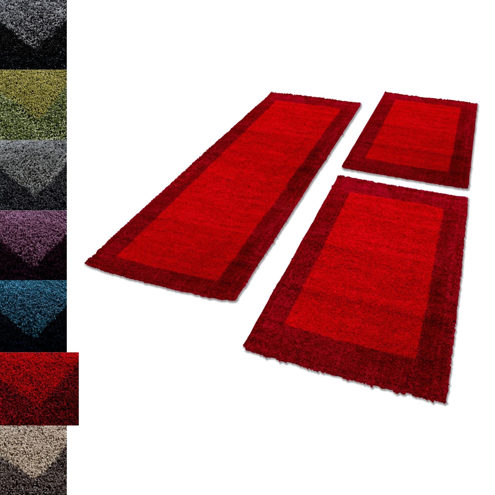 Carpettex Hochflor-Bettumrandung Bordüre Design, Höhe 30 günstig online kaufen
