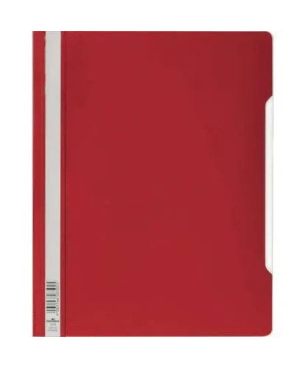 Schreibmappe Durable Schnellhefter rot