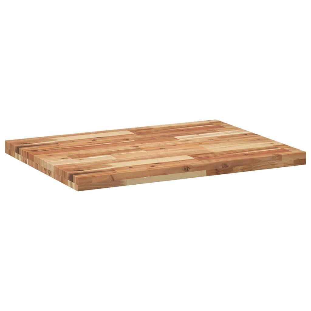 vidaXL Schreibtisch 100 x 60 x 4 cm Schreibtischplatte Ölbeschichtung 100x60x4 cm Massivho