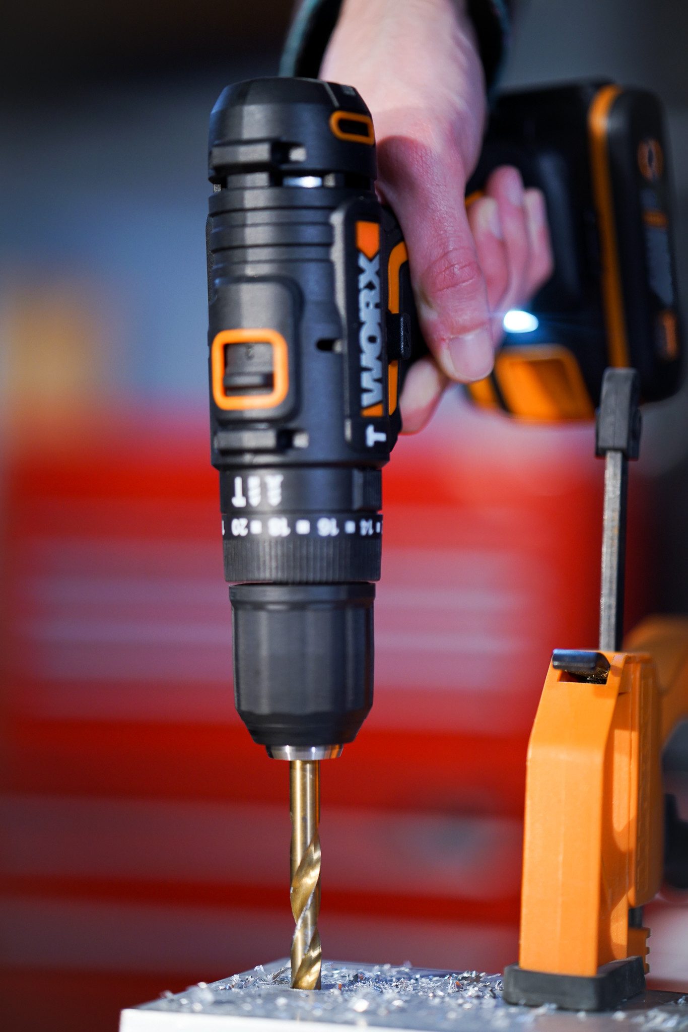 Worx 20 V Akku-Bohrschrauber WX100.9 Solo günstig online kaufen