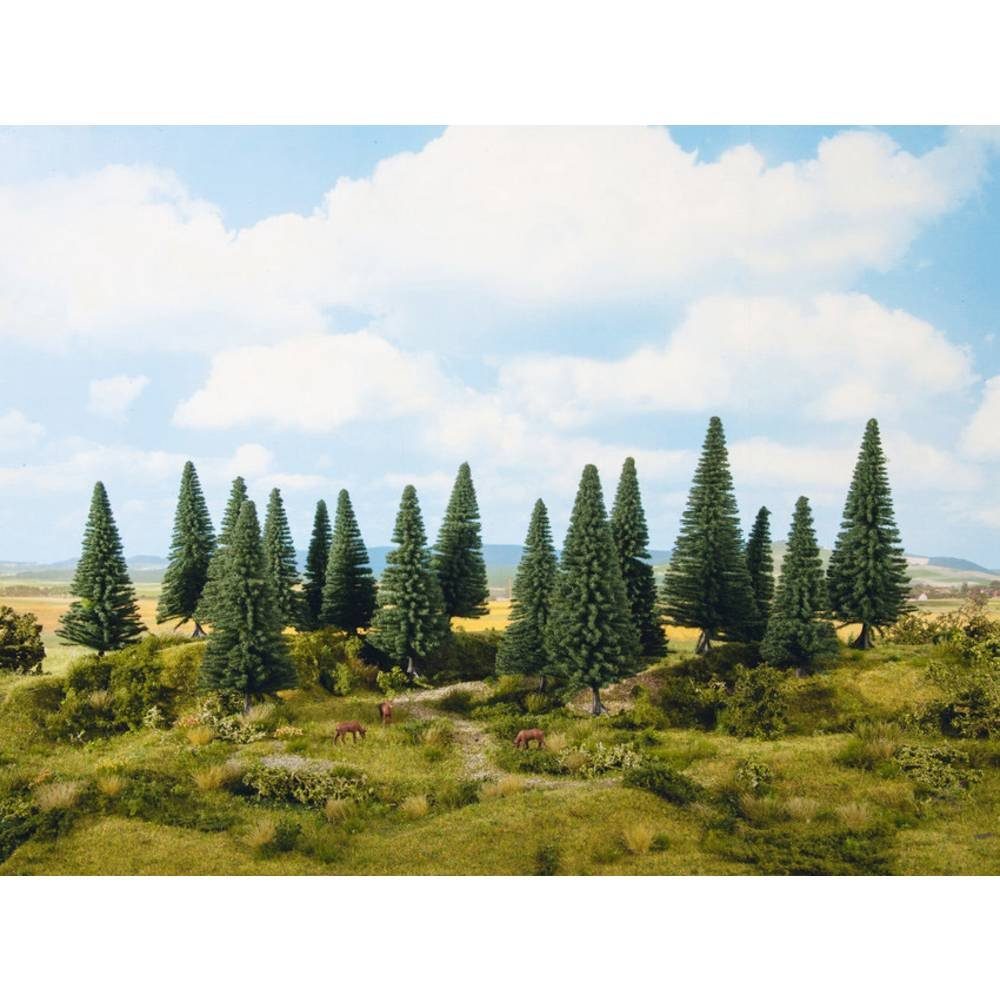 Modelleisenbahn-Baum 8er-Set Baumpackung Tannen