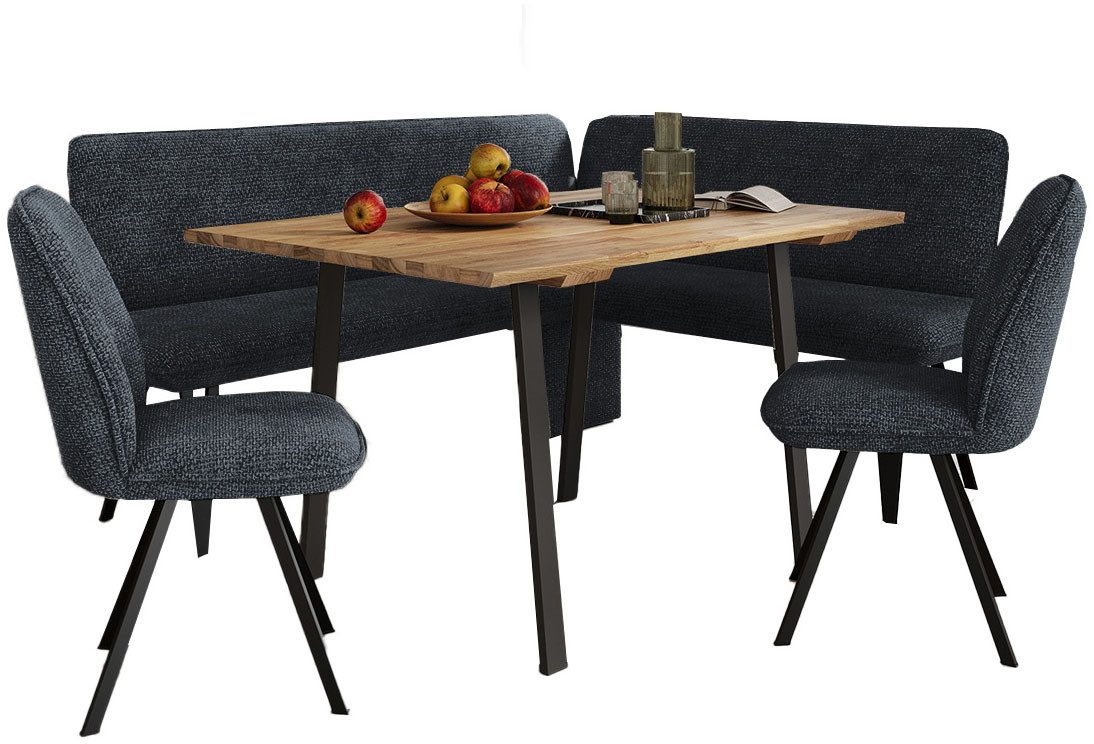 Home affaire Eckbankgruppe Mily Essecke, Sitzgruppe, Eckbankgruppe, Küchenbankgruppe, (Set, 4-tlg., 4er), BESTSELLER