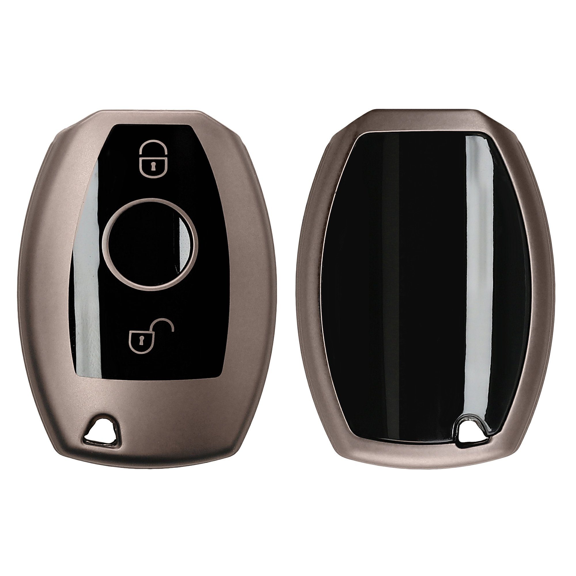 kwmobile Schlüsseltasche Autoschlüssel Hülle für Mercedes Benz (1-tlg), Sch günstig online kaufen