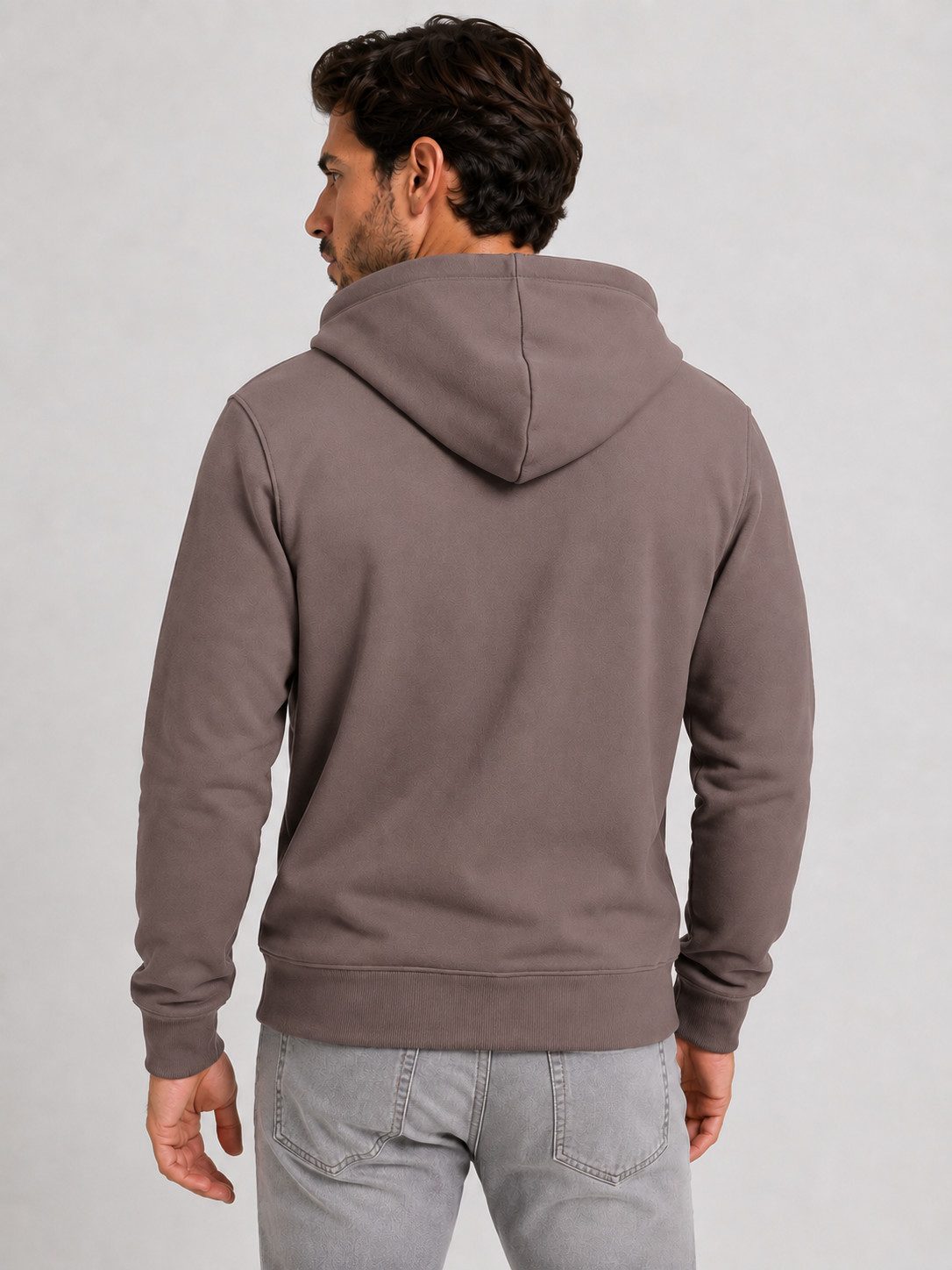 Smith & Solo Hoodie Herren - Sweatshirt mit Reißverschluss Zipper Sweatjacke Baumwollmix – Bild 3 von 5