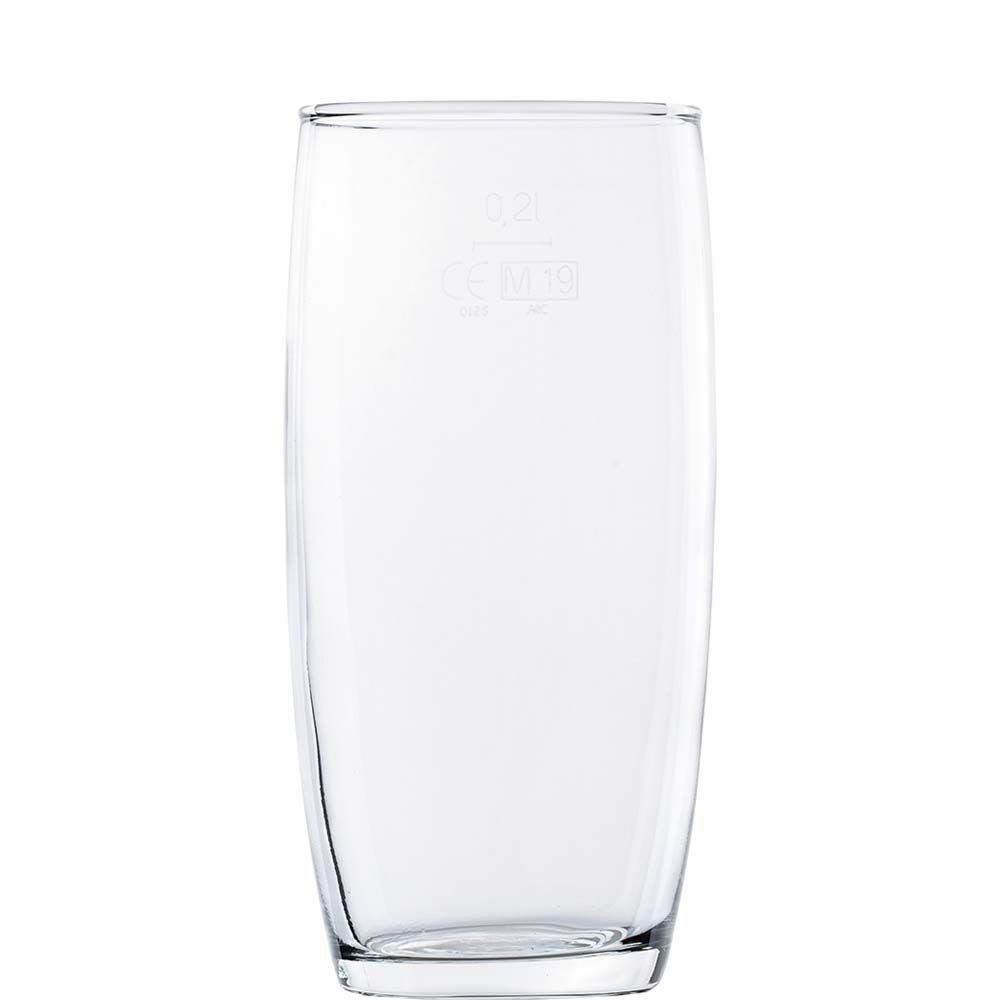 ARCOROC Tumbler-Glas Baril Becher 25cl, /-/ 0,2, ARC 33027, 12-tlg., Glas