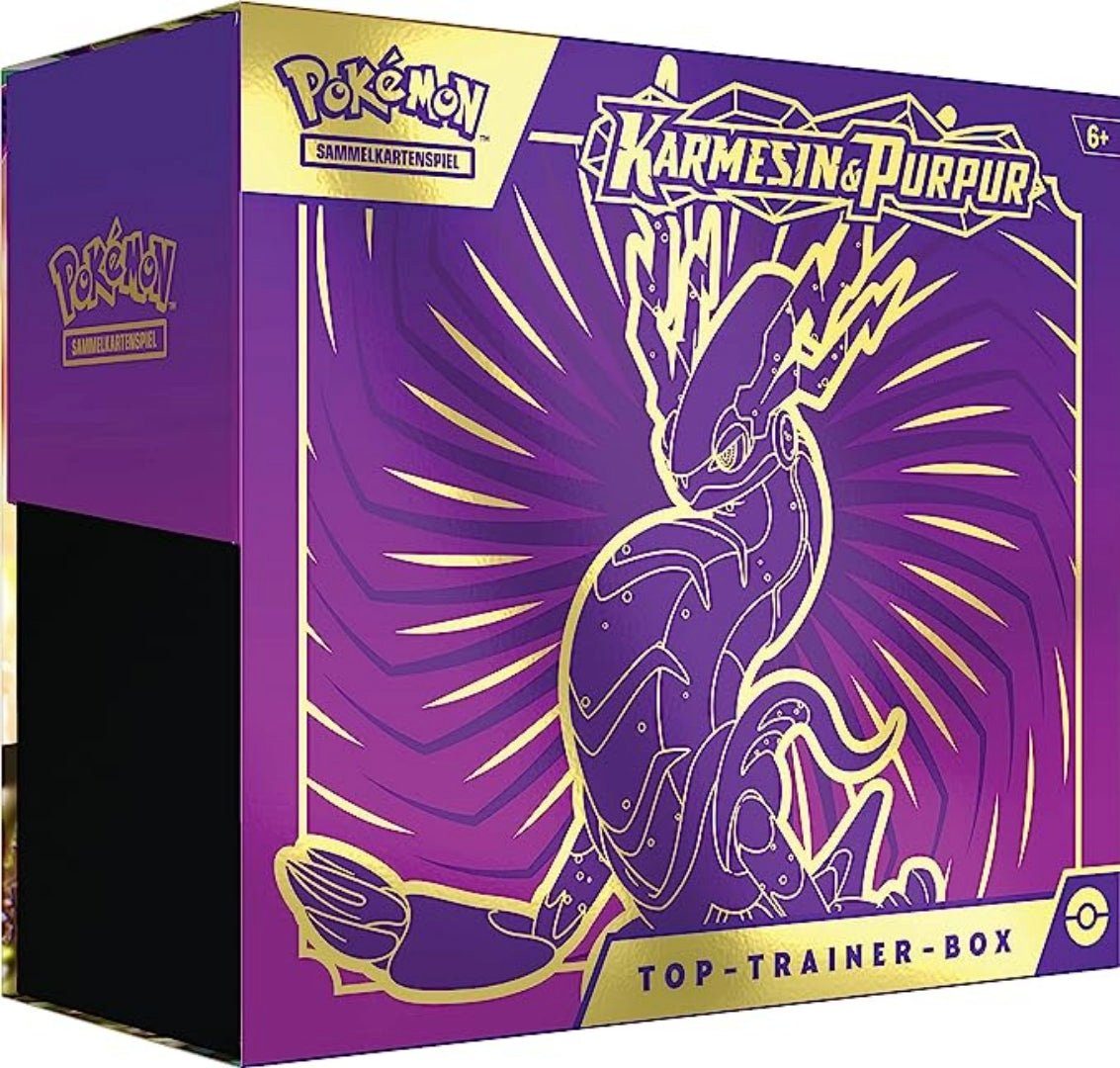 The Pokémon Company International Sammelkarte Pokemon Karmesin & Purpur SV1DE Top Trainer Box Miraidon (deutsch) - 9