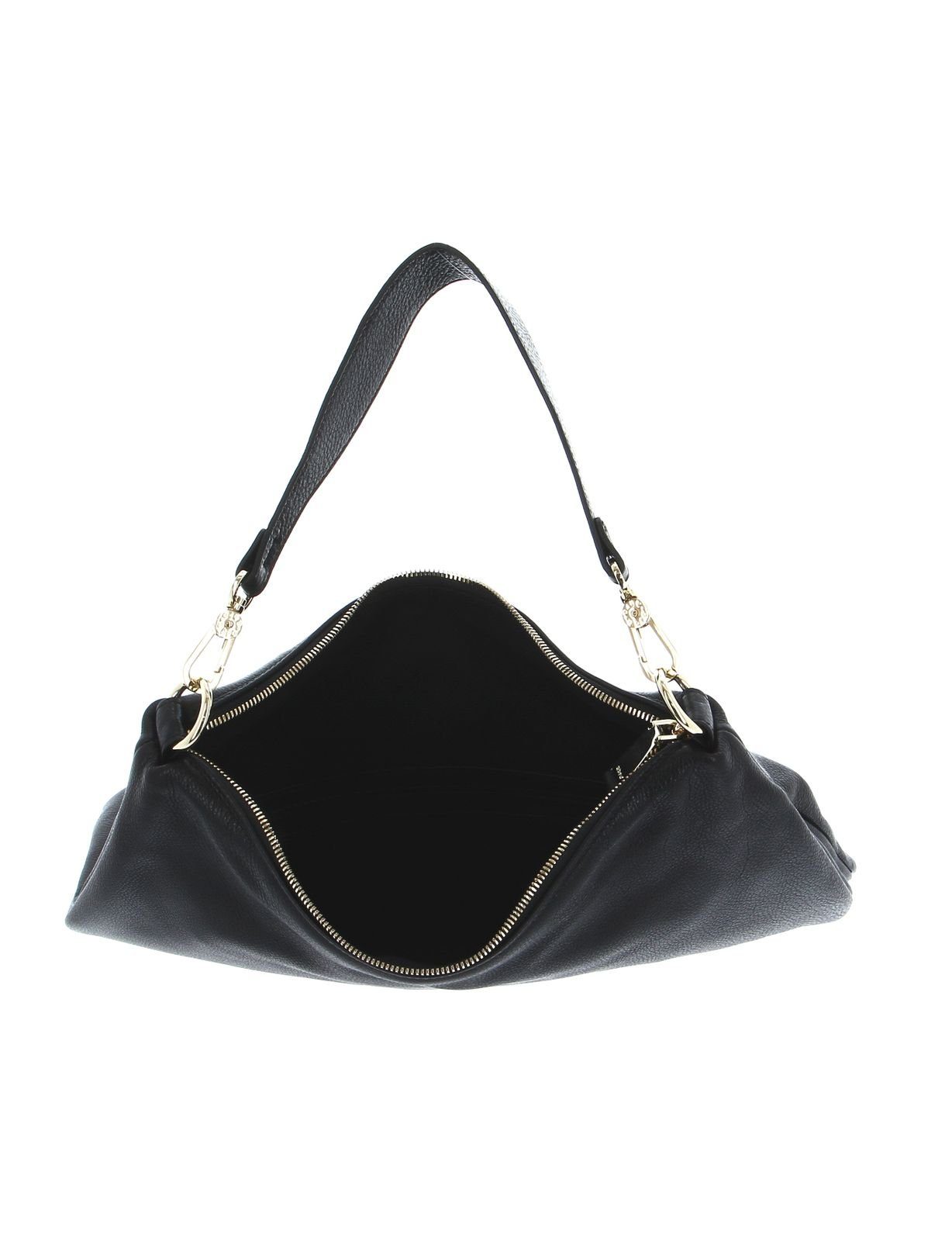 Abro Black Dalia Schultertasche Leather Gold /