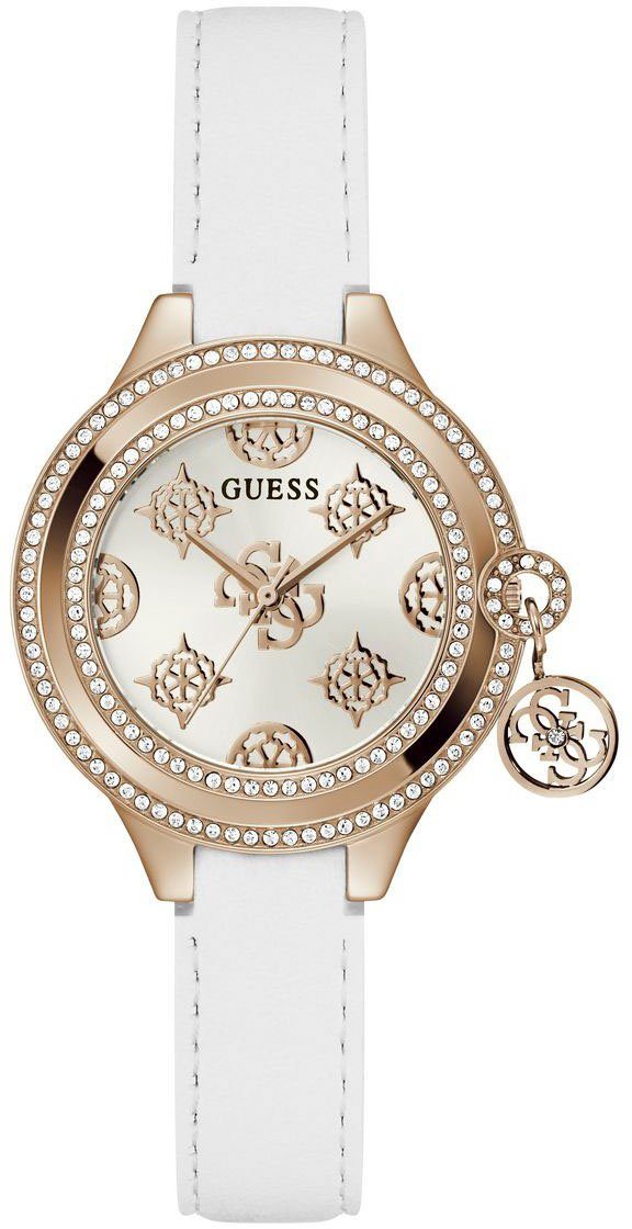 Guess Quarzuhr CHARMED, Armbanduhr, Damenuhr