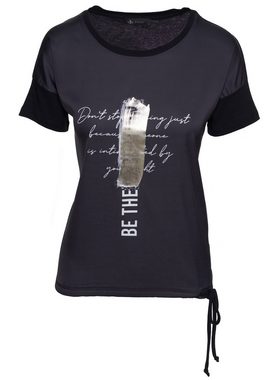Decay T-Shirt mit glänzendem Metalic-Effekt