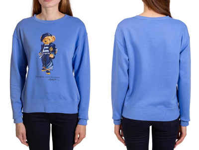 Ralph Lauren Sweatshirt POLO RALPH LAUREN Bear Paris Bär Sweatshirt Sweater Пуловери Pulli S