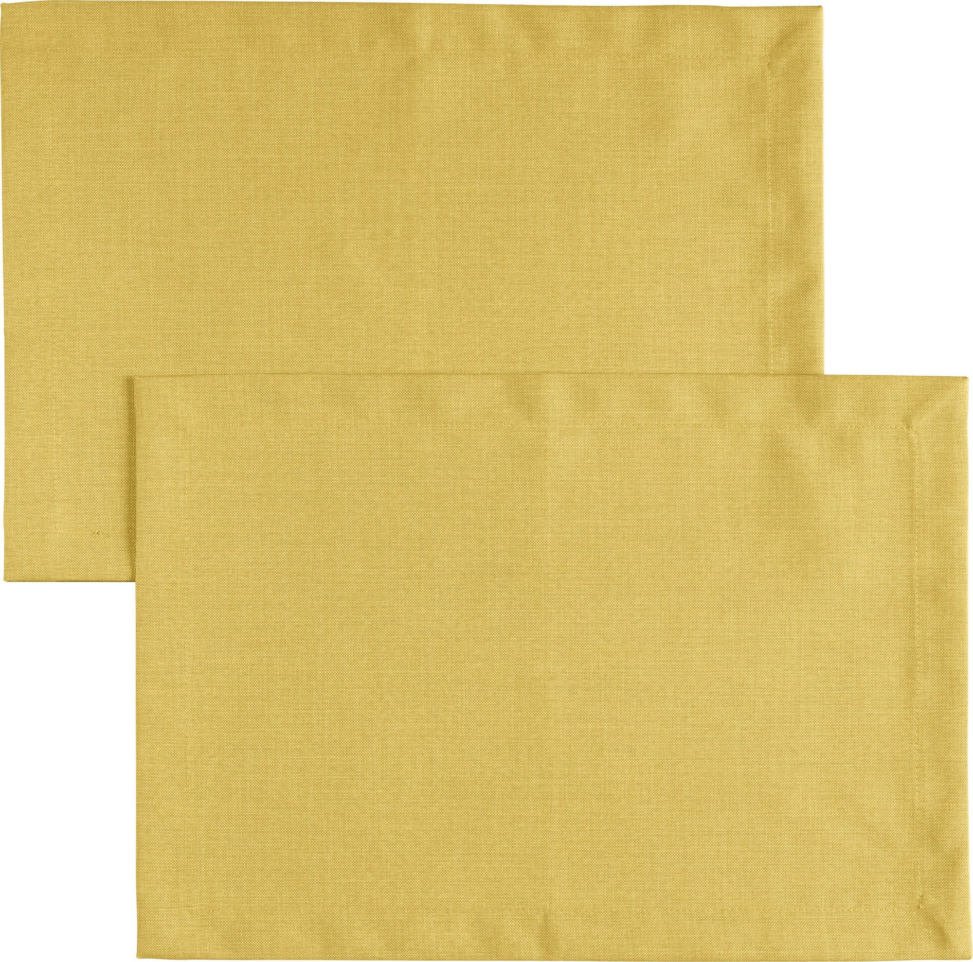 Erwin Müller Platzset Tischset "Madrid" 2er-Pack, fleckabweisend Uni