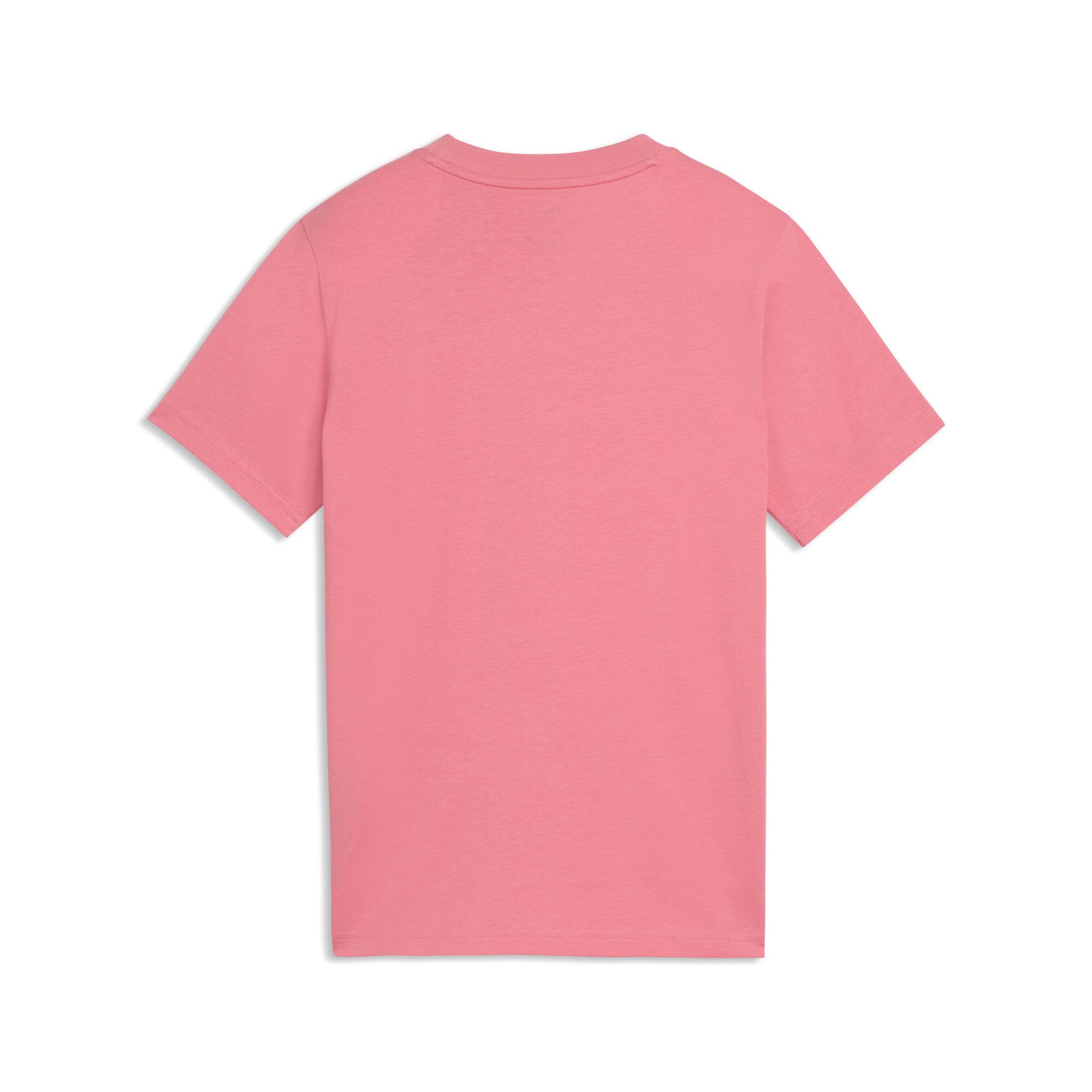 PUMA T-Shirt GRAPHIC FLORAL CAT TEE G Regular Fit, für Jugendliche, Rundhalsausschnitt