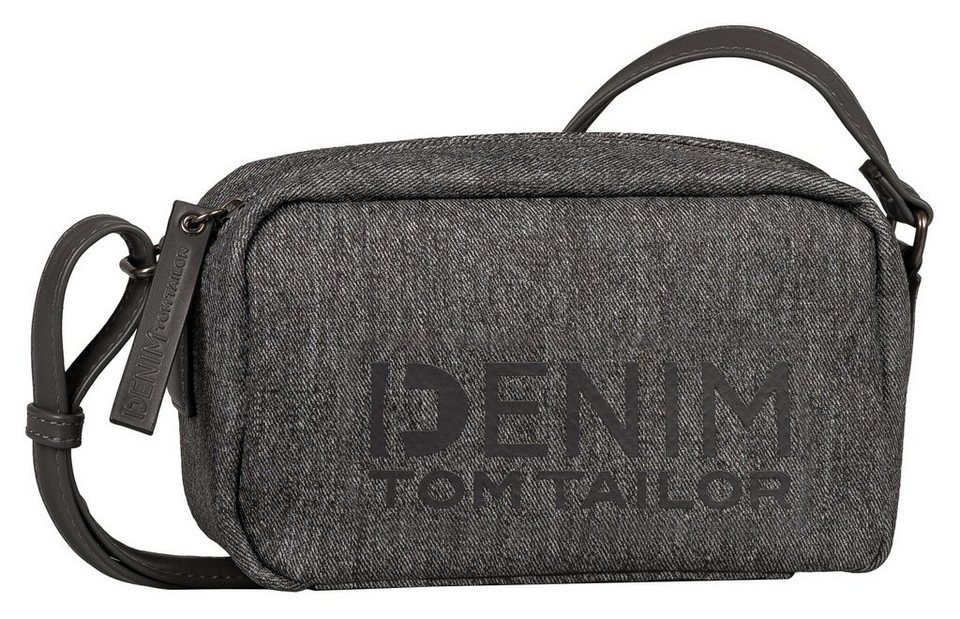 TOM TAILOR Denim Mini Bag Jessy Camera bag, im praktischen Design, Mit  verstellbarem Schulterriemen