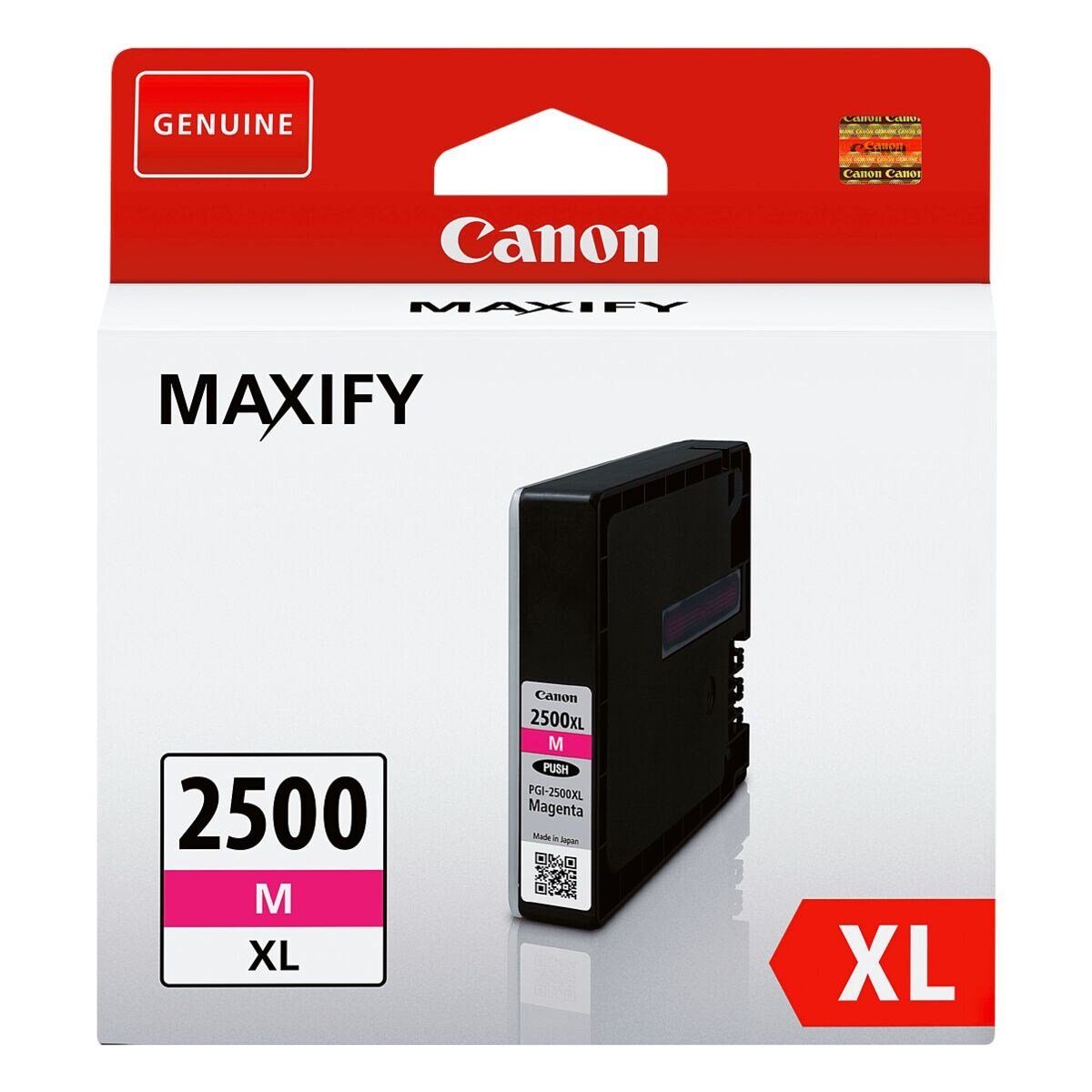 Canon PGI-2500XL M Tintenpatrone (Original Druckerpatrone, magenta)