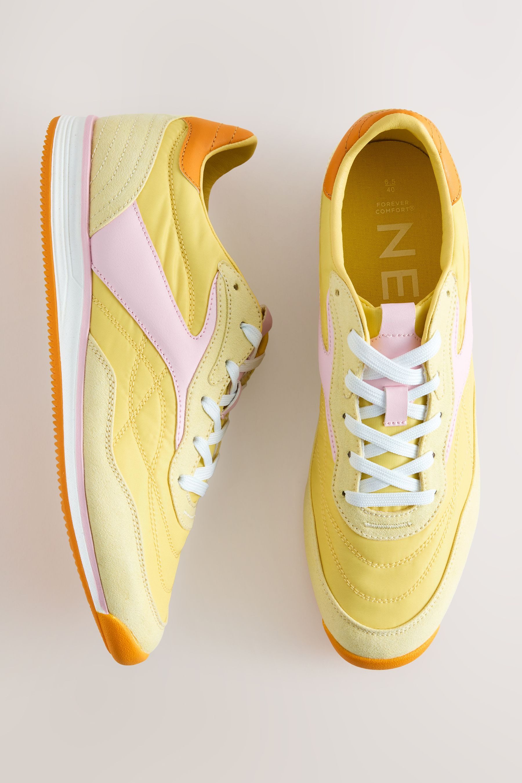 Next Forever Comfort® Schnürsneaker mit Bahnendetail günstig online kaufen