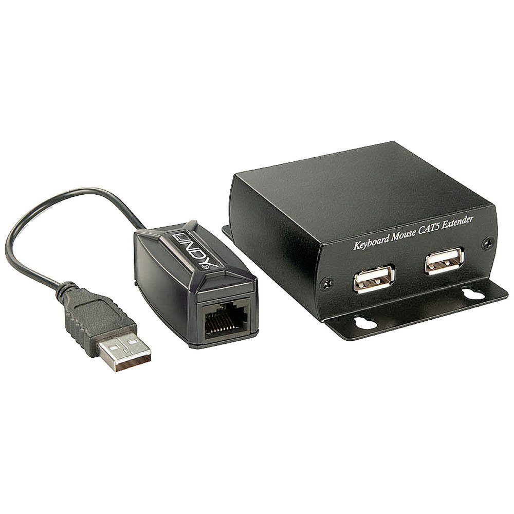LINDY USB 1.1 USB Extender über Netzwerkkabel RJ45 Computer-Kabel