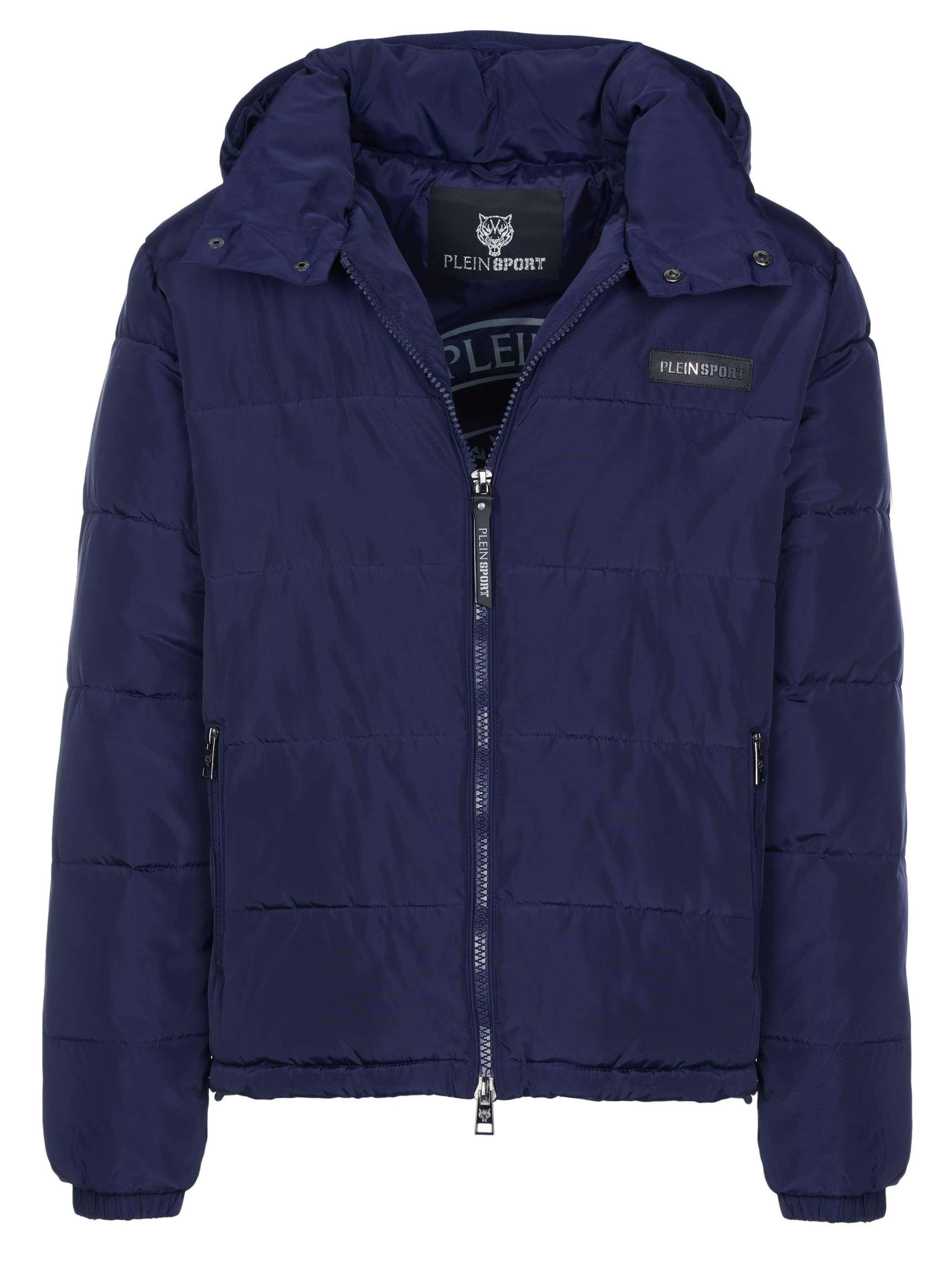 PLEIN SPORT Kurzjacke Plein Sport Jacke dunkelblau