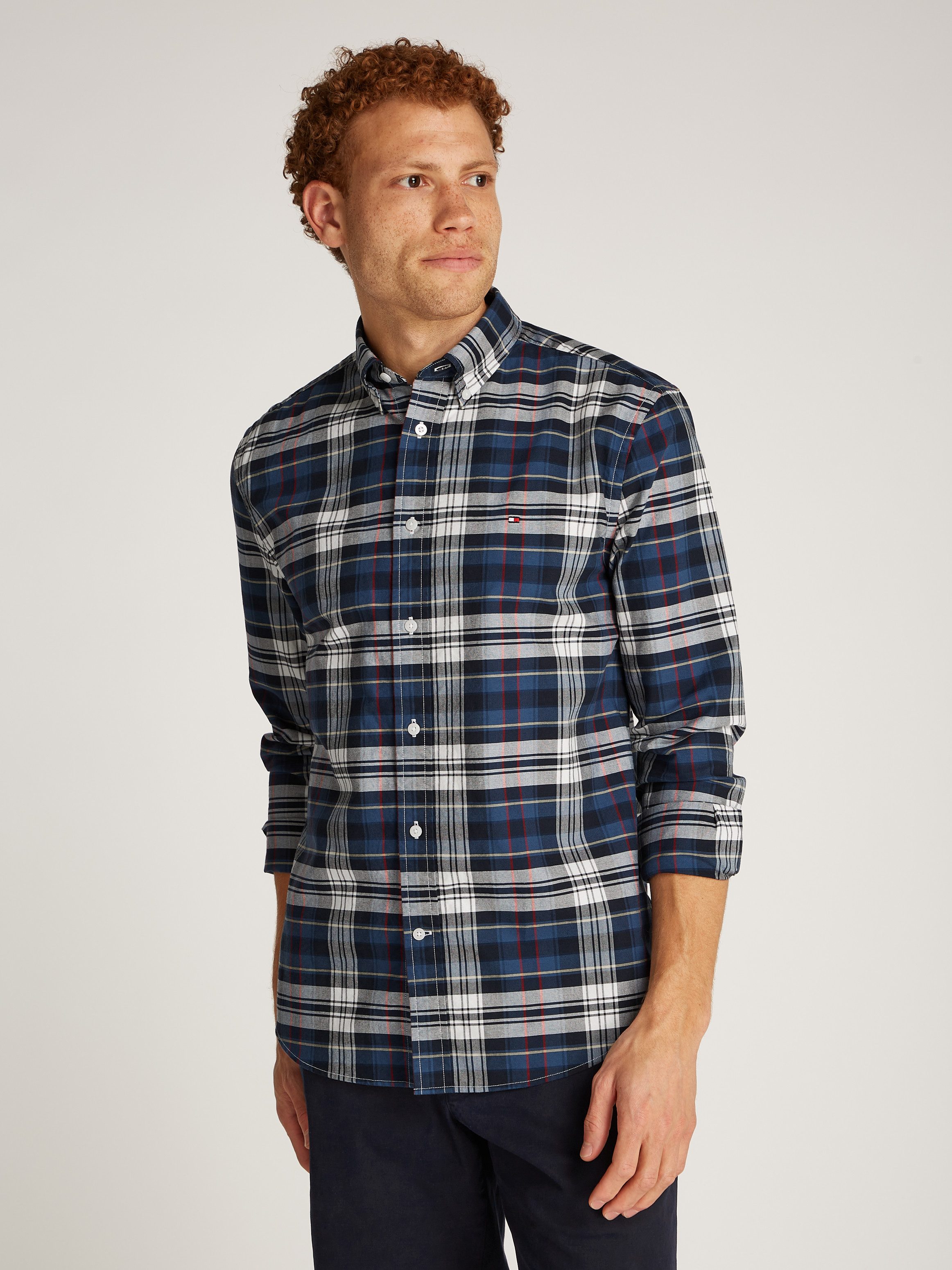 Tommy Hilfiger Karohemd OXFORD HERITAGE PLAID günstig online kaufen