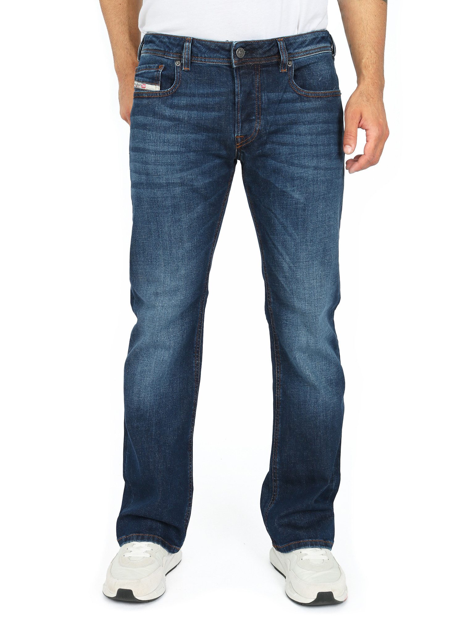 Diesel Bootcut-Jeans schmale, ausgestellte Beinform - günstig online kaufen