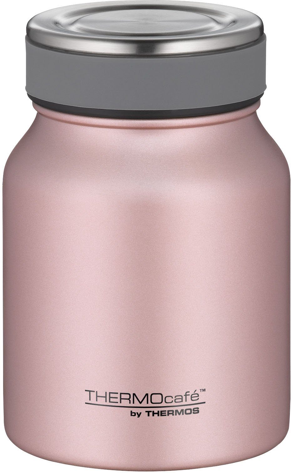 ThermoCafé, THERMOS (1-tlg), rosé-goldfarben Liter 0,5 Thermobehälter Edelstahl,