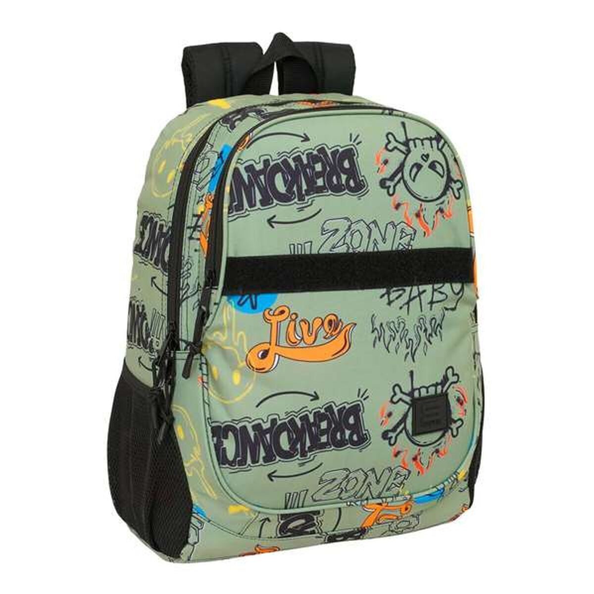 safta Rucksack 32 x 44 x 16 cm Kinder Rucksack Safta Zone 32x44x16 cm Graffiti